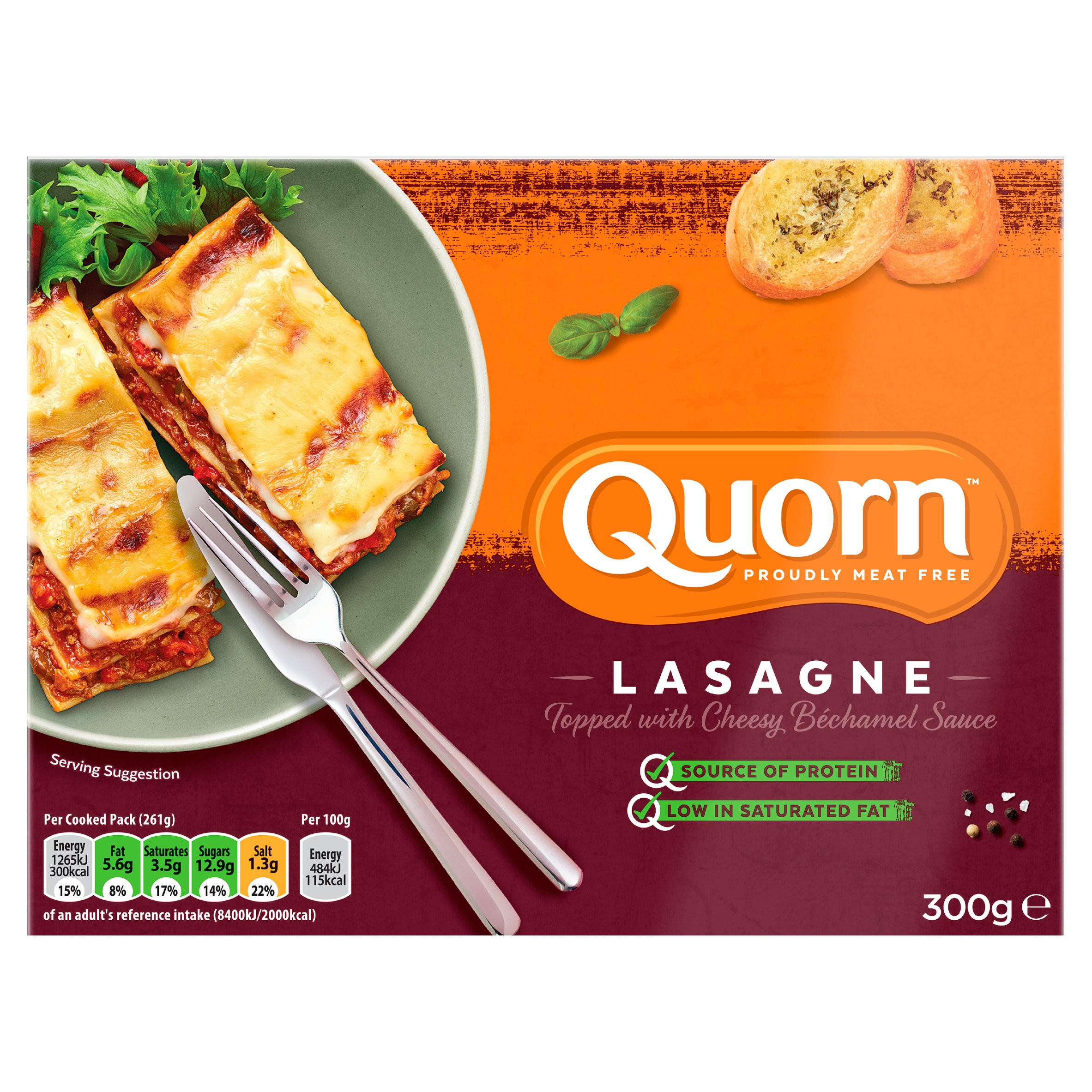 Quorn Lasagne Ready Meal 300g Vegetarian Iceland Foods