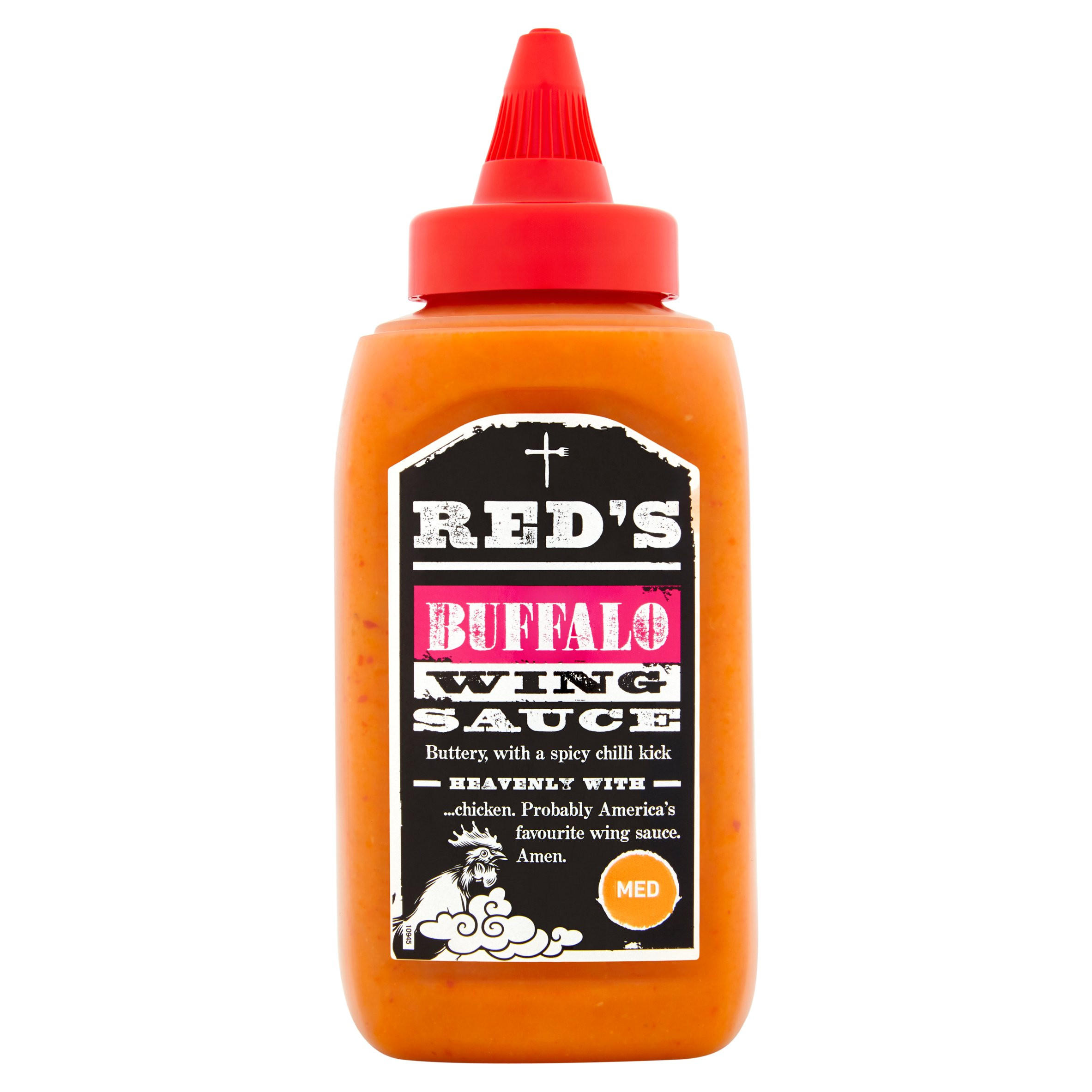 Red's Buffalo Wing Sauce Hot 290g Table Sauce Iceland Foods