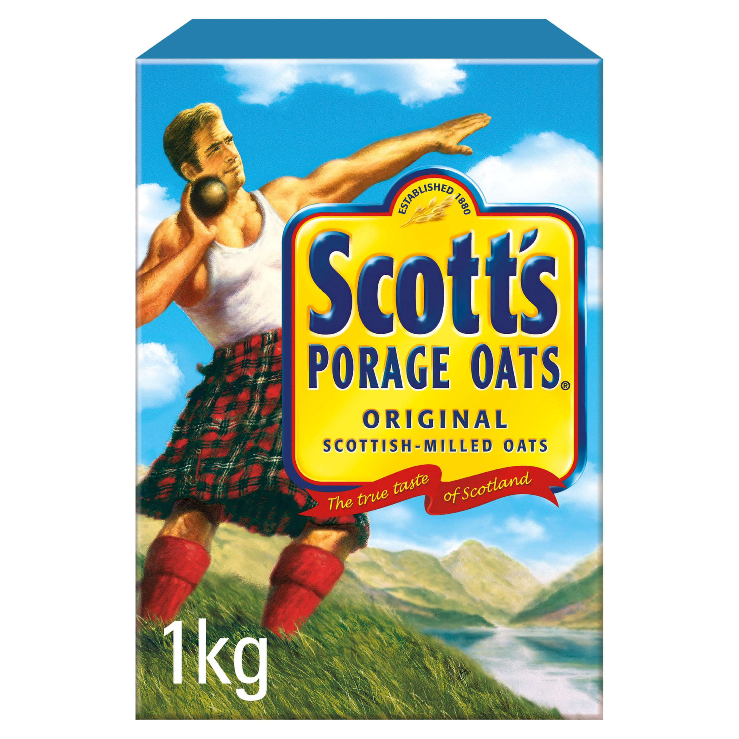 Scott's Porage Original Porridge Oats 1kg Iceland Foods