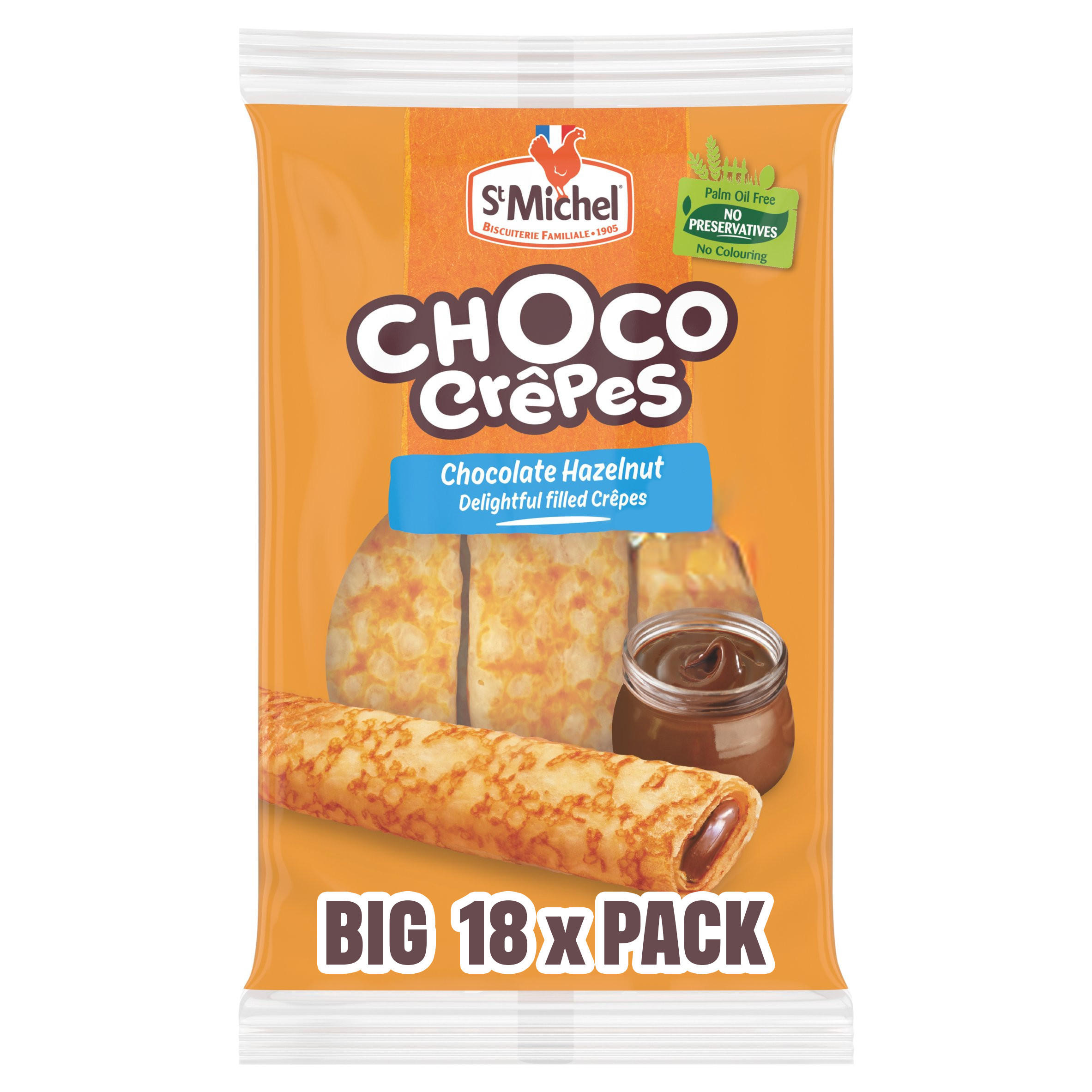 St Michel Choco Crêpes 18 Pack