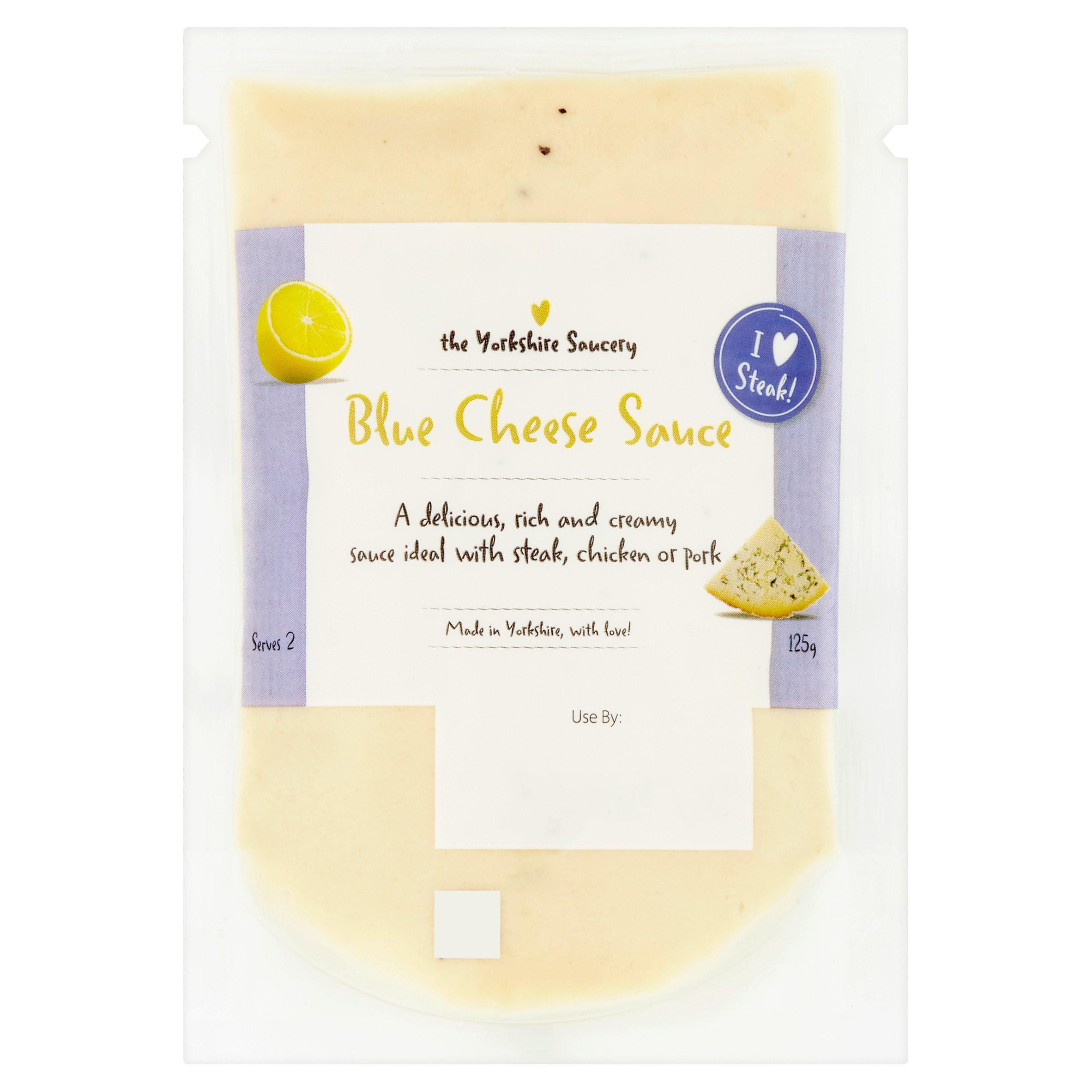 The Yorkshire Saucery Blue Cheese Sauce 125g Fresh Pasta & Sauce