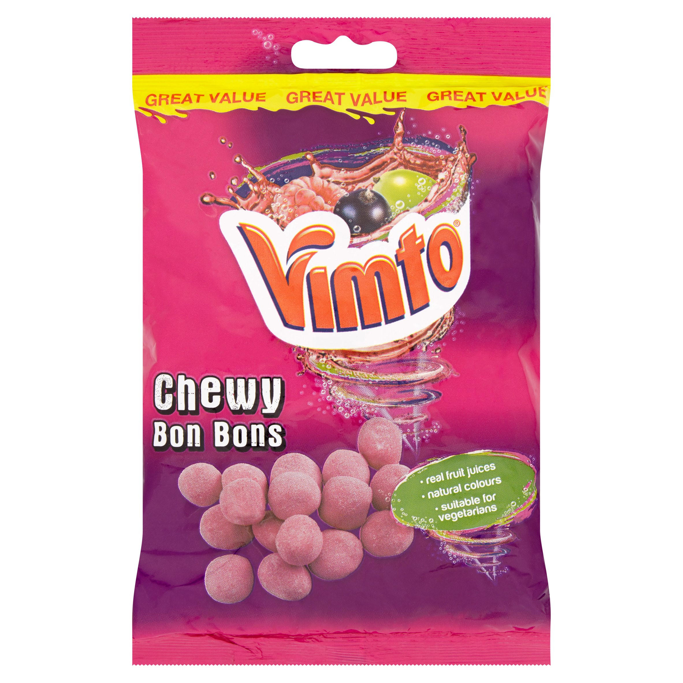 Vimto Chewy Bon Bons 200g Sweets Iceland Foods