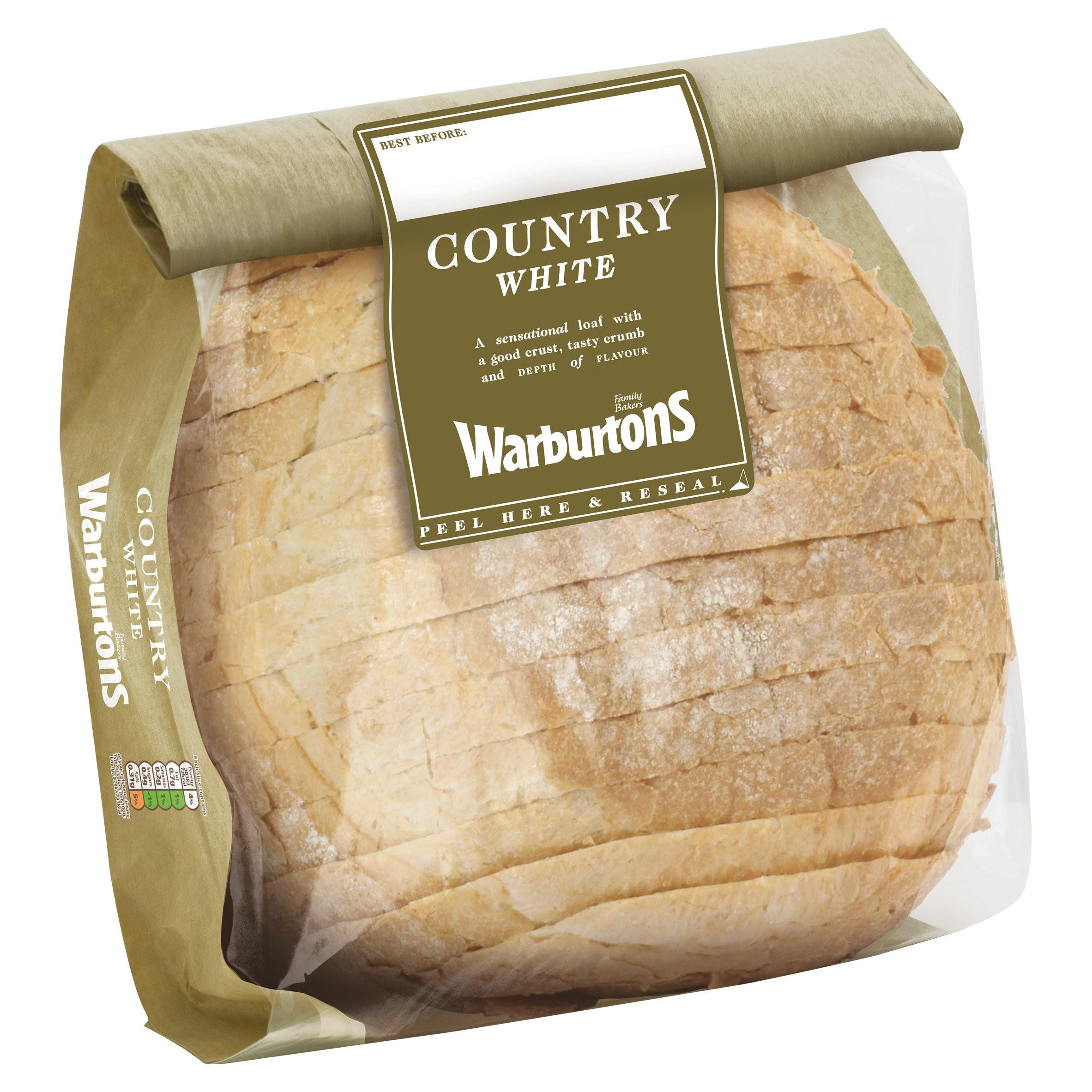 Warburtons Country White 400g White Bread Iceland Foods 1645