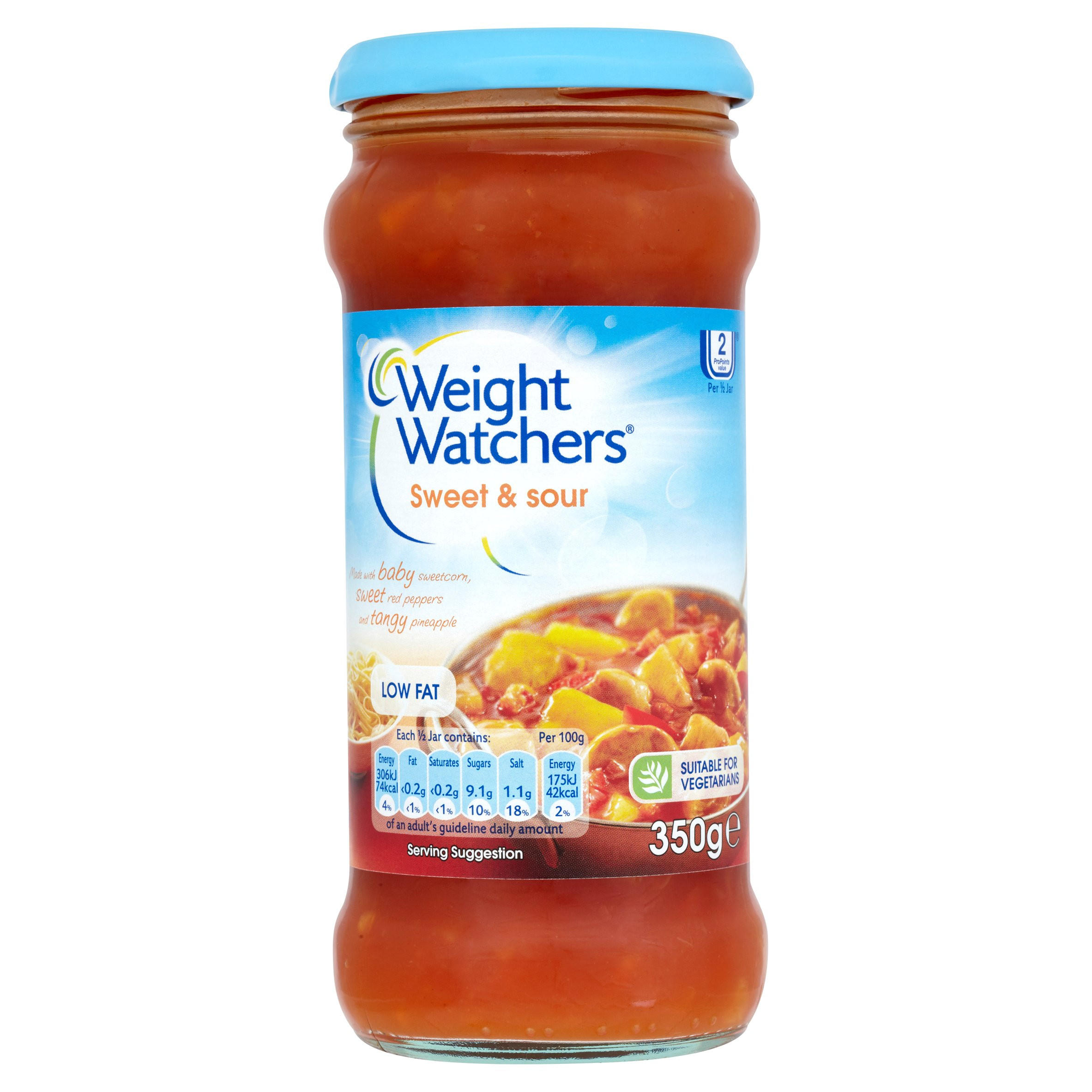 WeightWatchers Sweet & Sour Sauce 350g, folic acid free