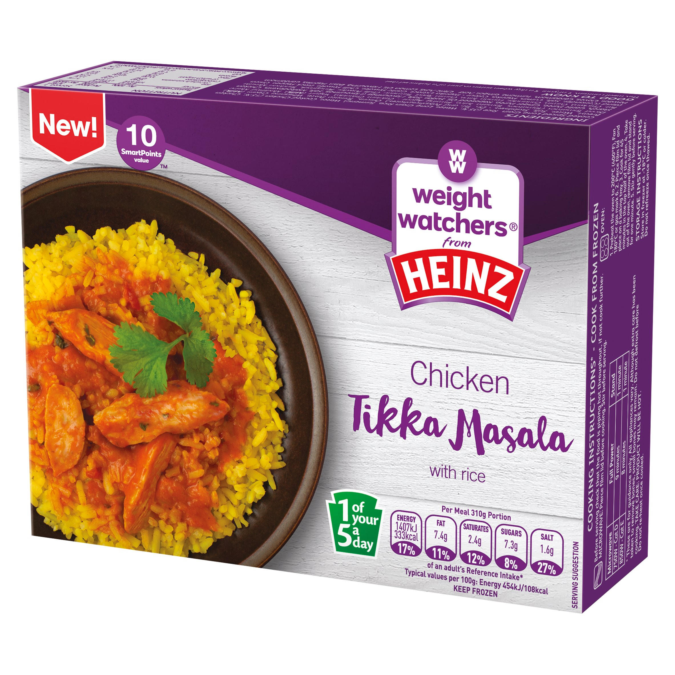 Weight Watchers from Heinz Chicken Tikka Masala with Rice 310g