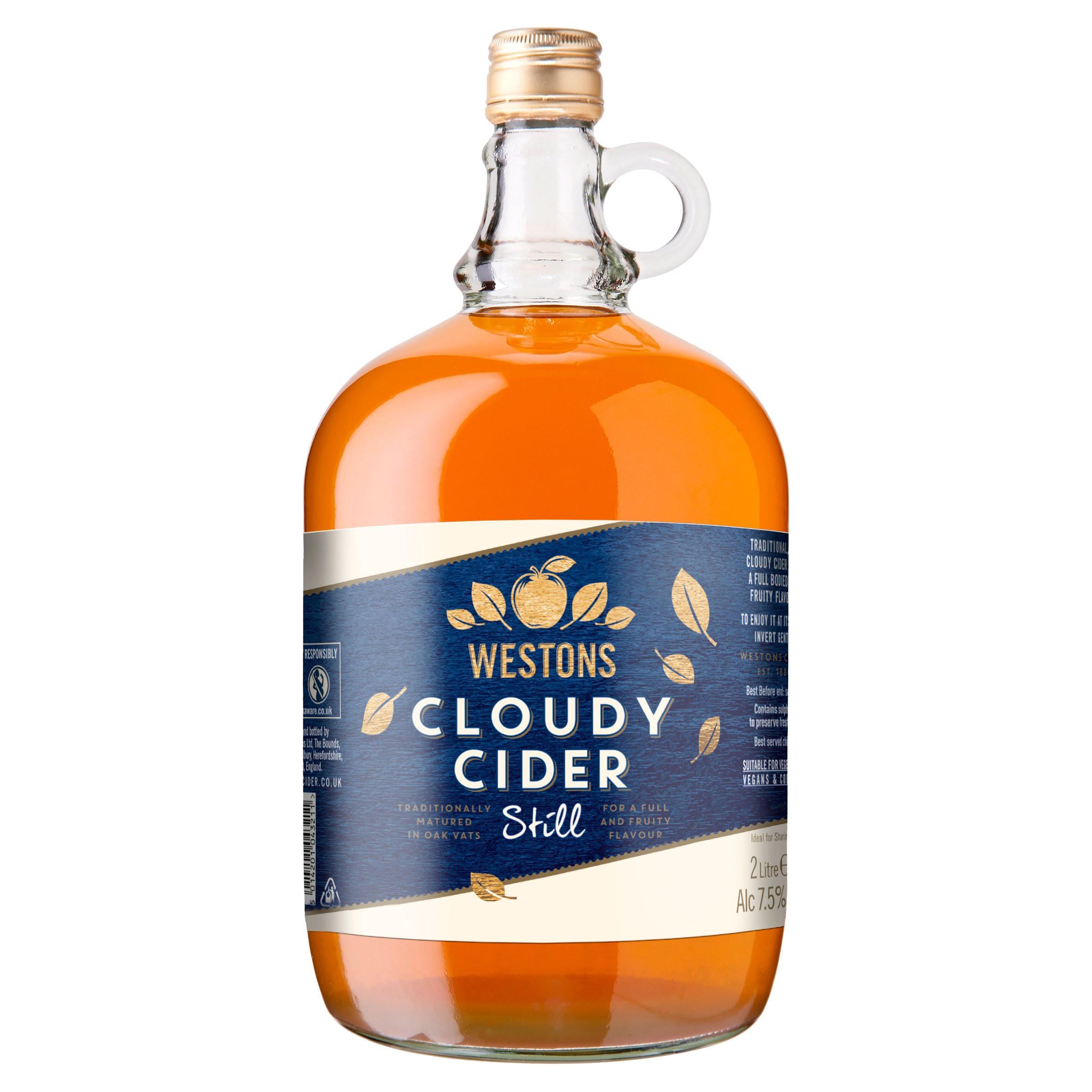 Westons Scrumpy Cloudy Cider 2 Litre Cider Iceland Foods