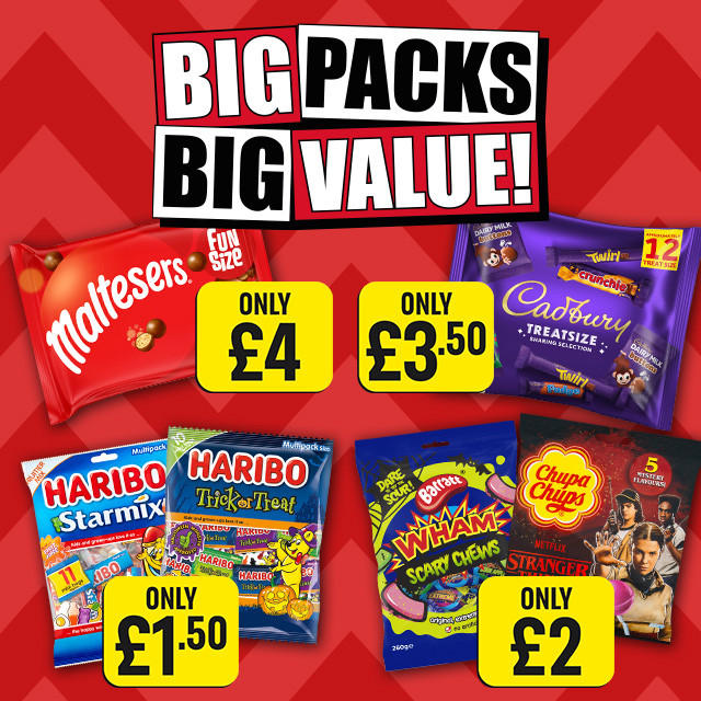Big Packs Halloween Sweets