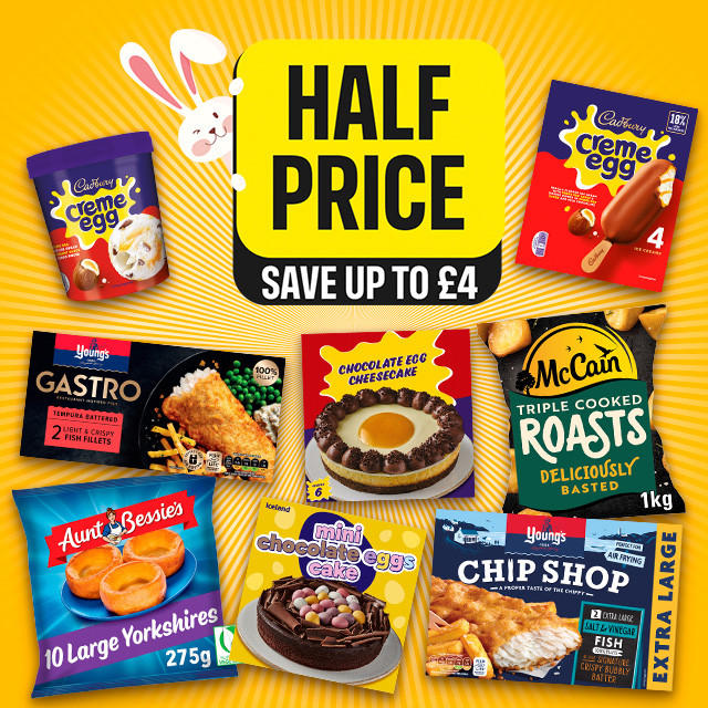 Half Price Easter