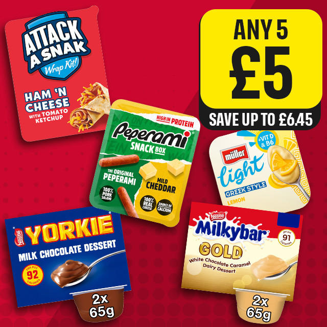 5 for £5
