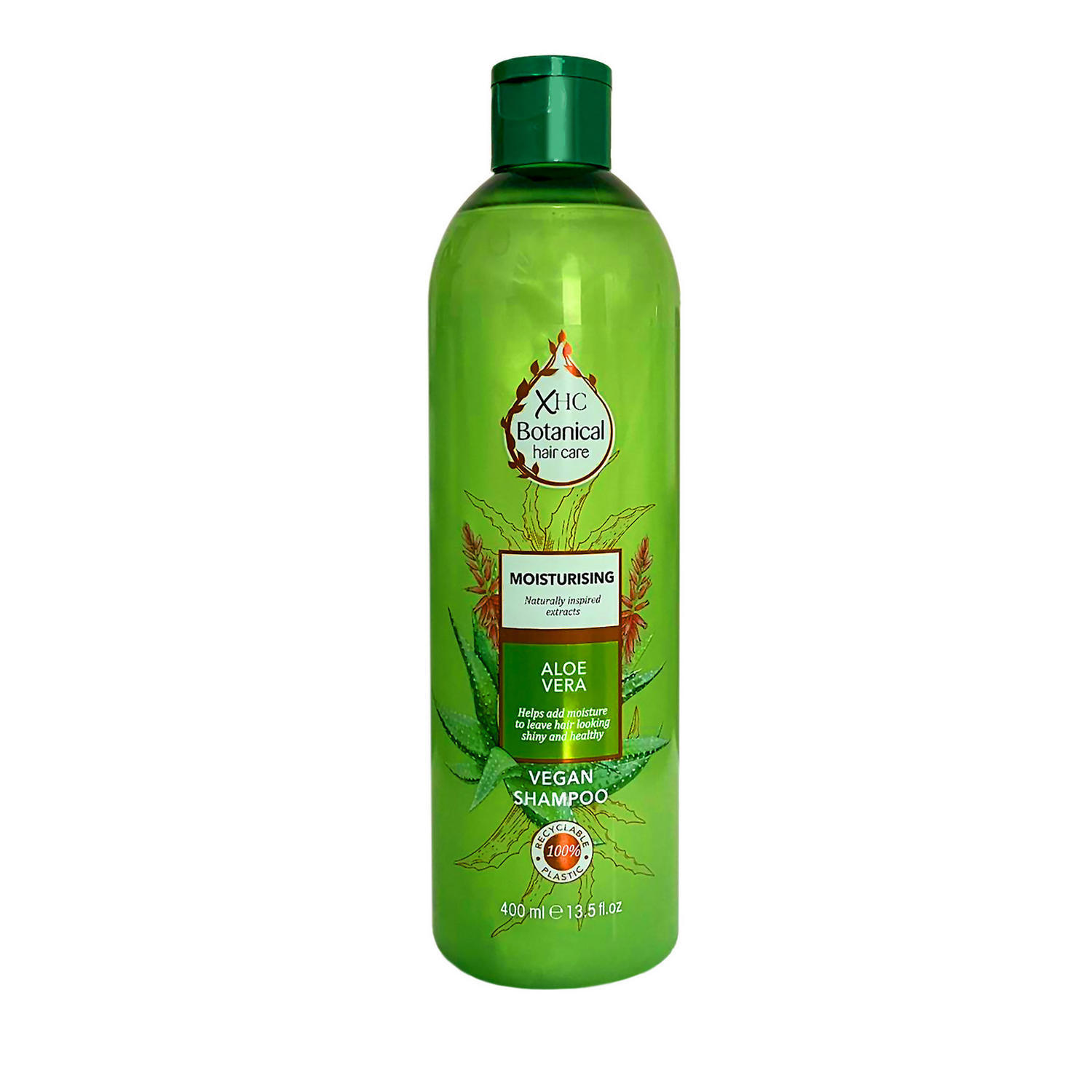 XHC Botanical Hair Care Aloe Vera Vegan Shampoo 400ml Shampoo and
