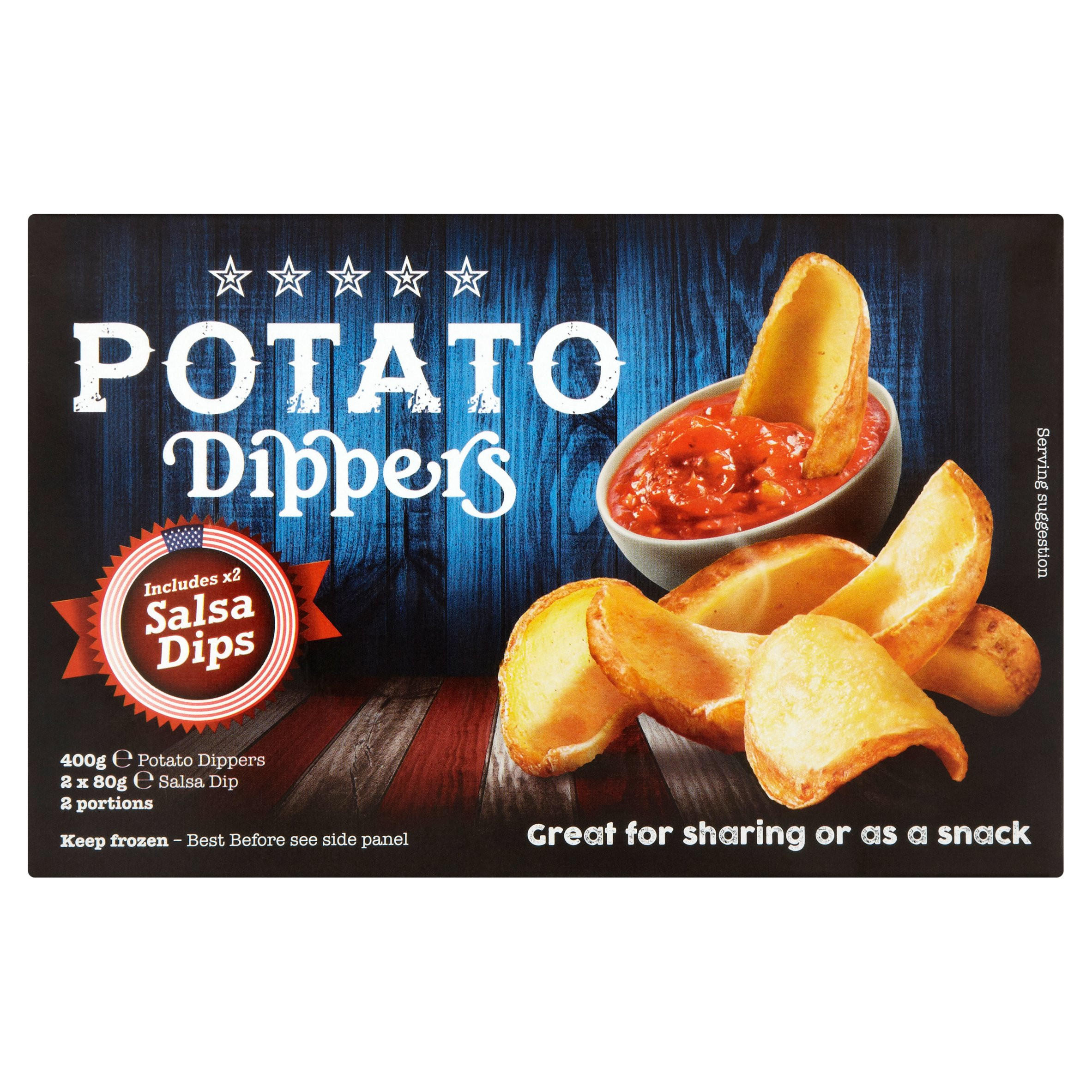 Potato Dippers 560g Frozen Snacks Iceland Foods