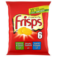 Frisps Variety Multipack Crisps 6 Pack Multipack Crisps Iceland Foods