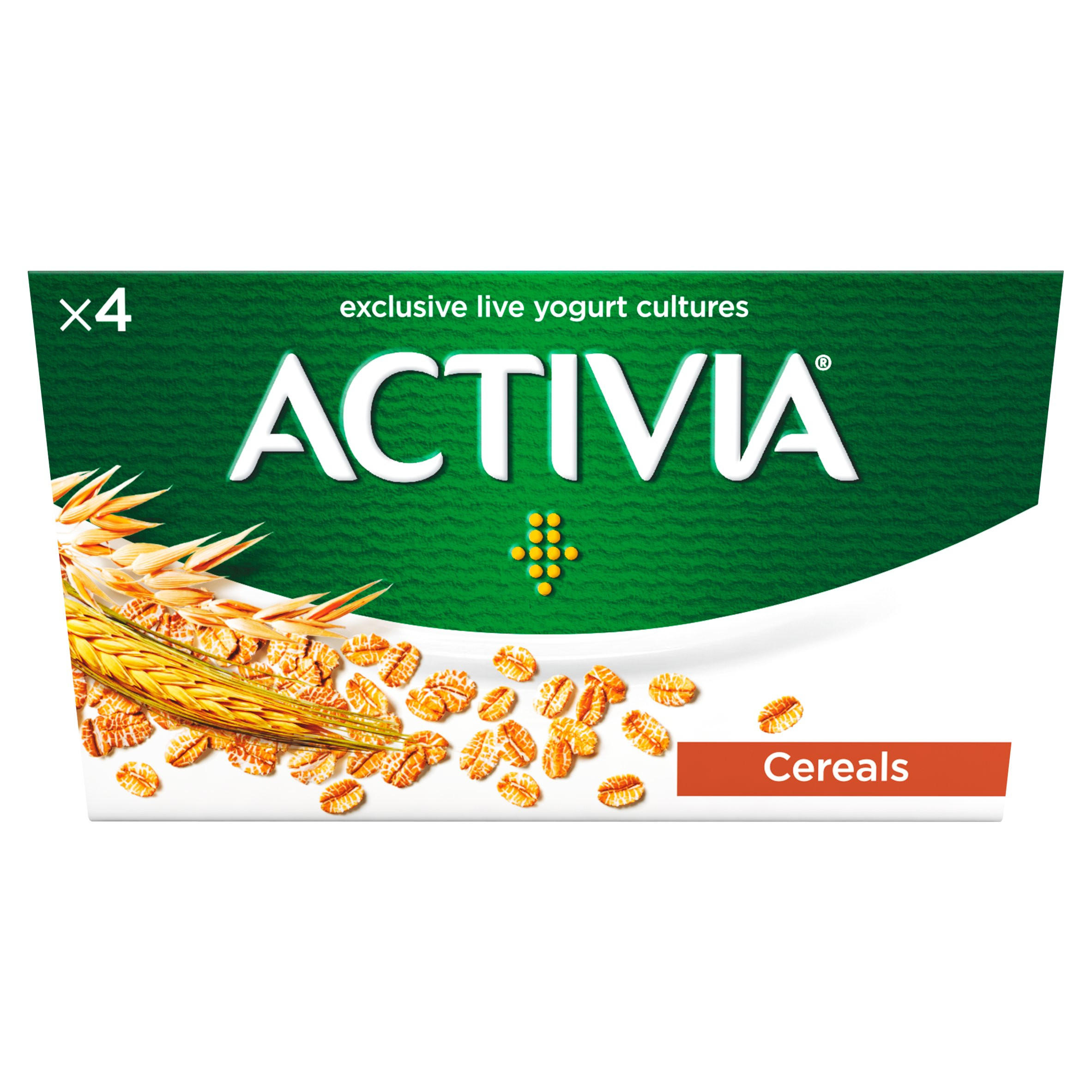 Activia Cereals 4 x 125g (500g) Cereal Bars Iceland Foods