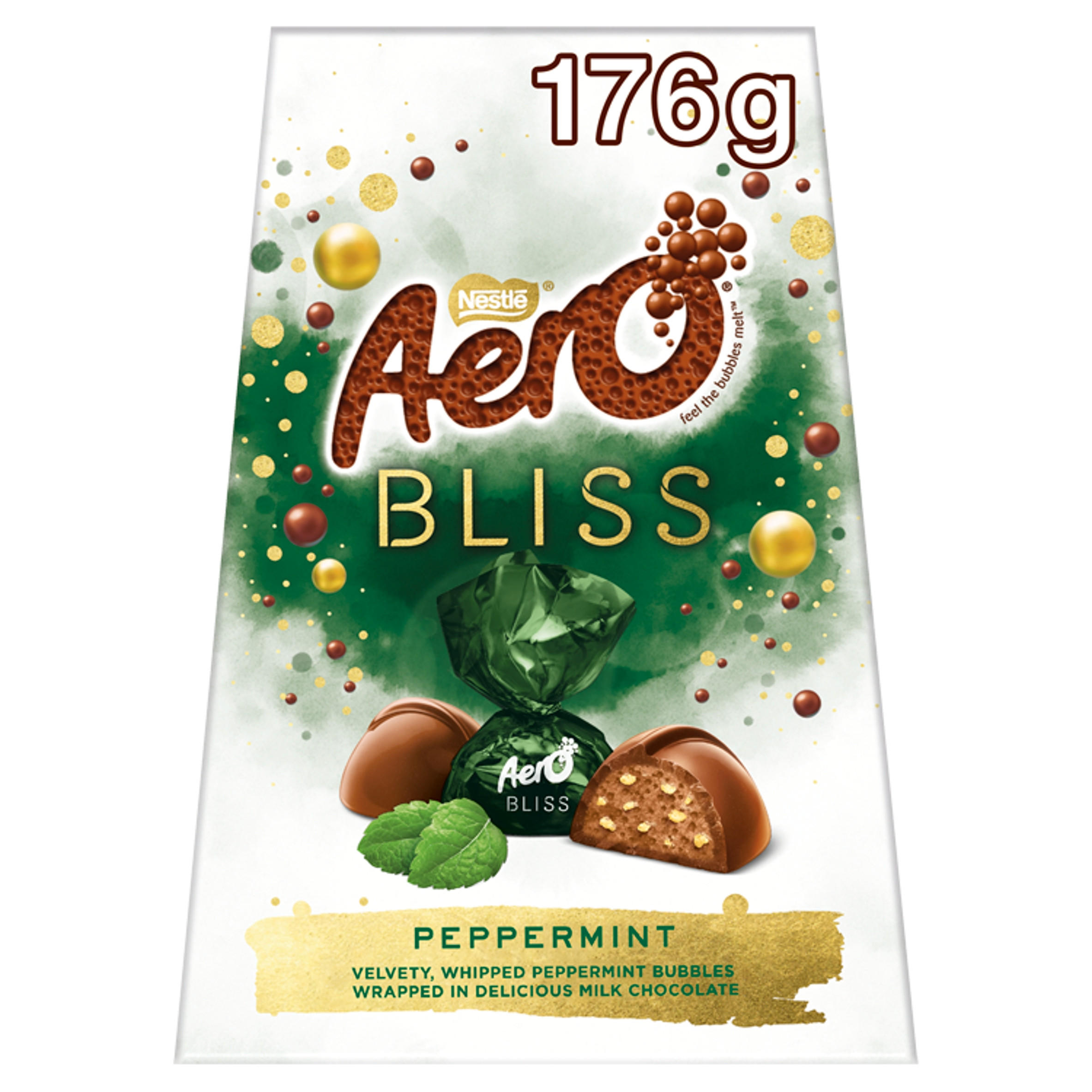 Aero Bliss Peppermint Mint Chocolate Gift Box 176g | Single