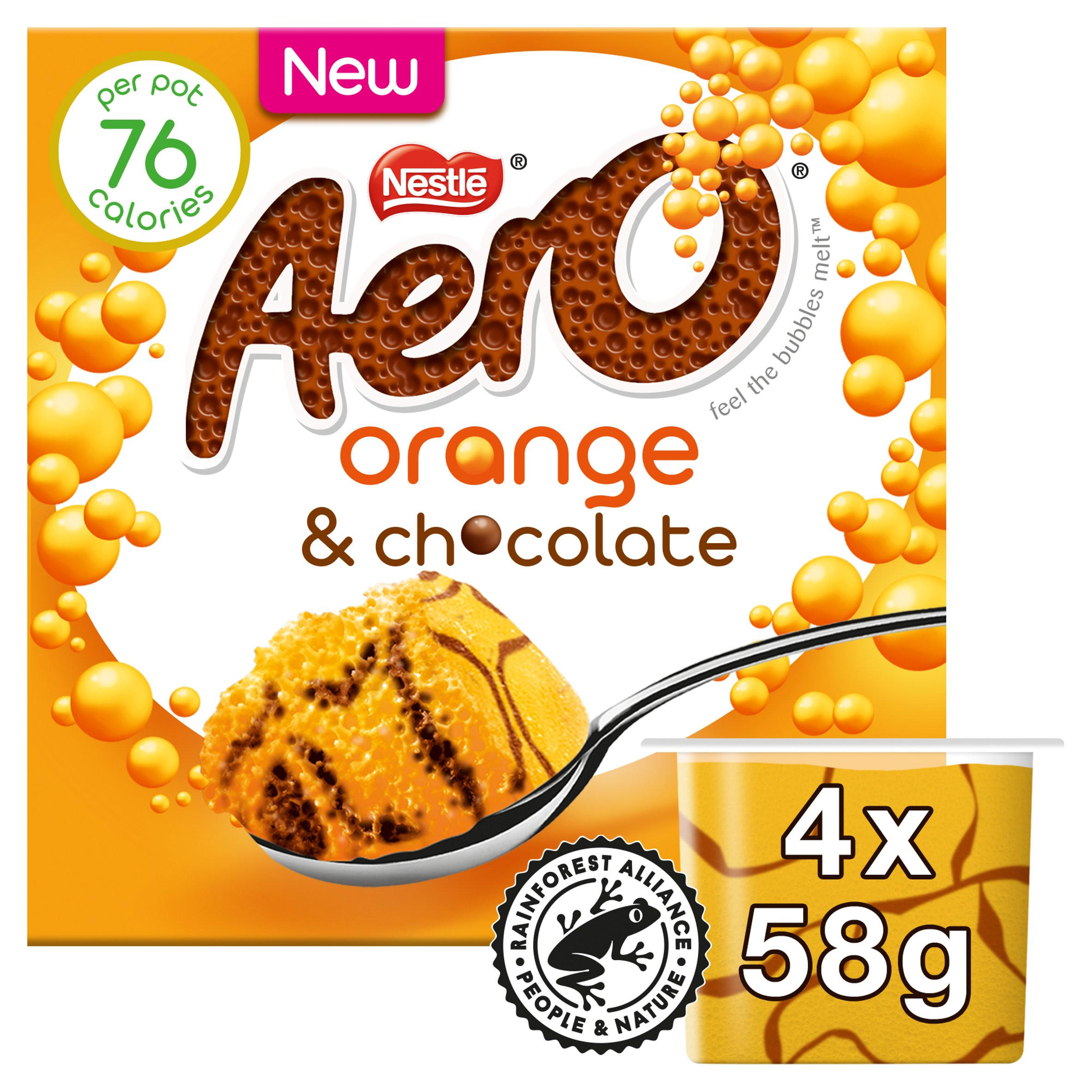 Aero Chocolate Mousse 4 X59g