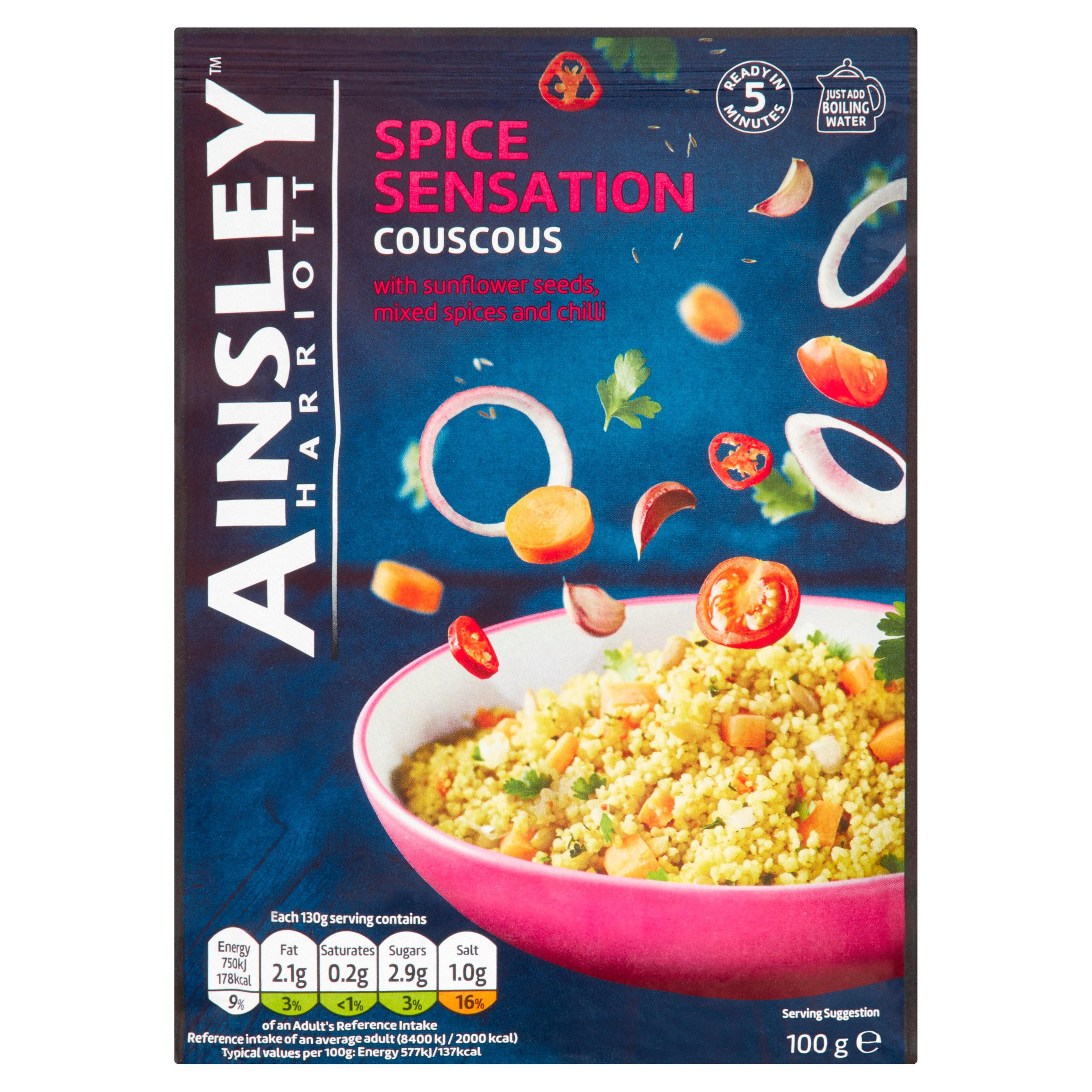 Ainsley Harriott Spice Sensation Couscous 100g Rice, Grains & Pulses