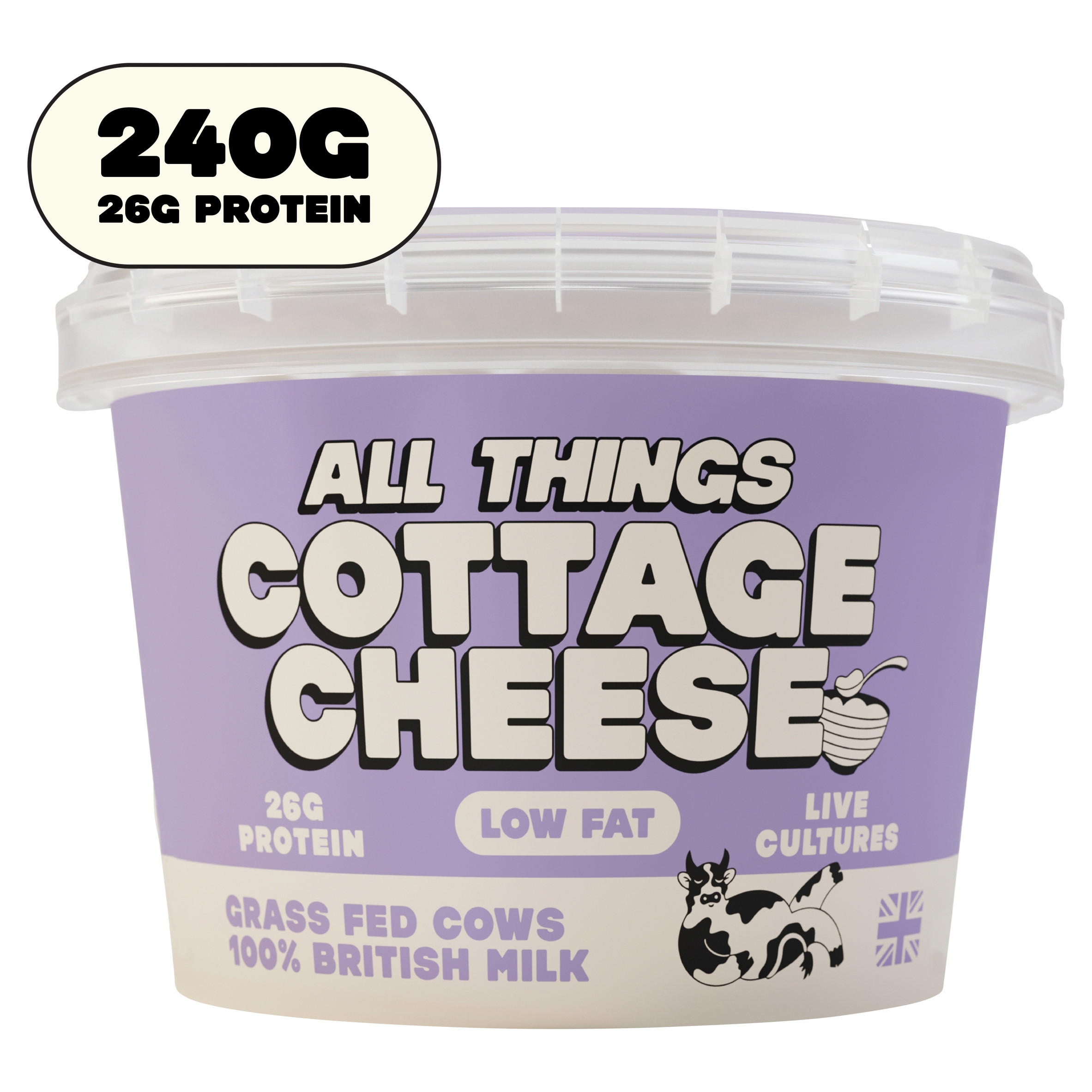 All Things 240g Natural Cottage Cheese