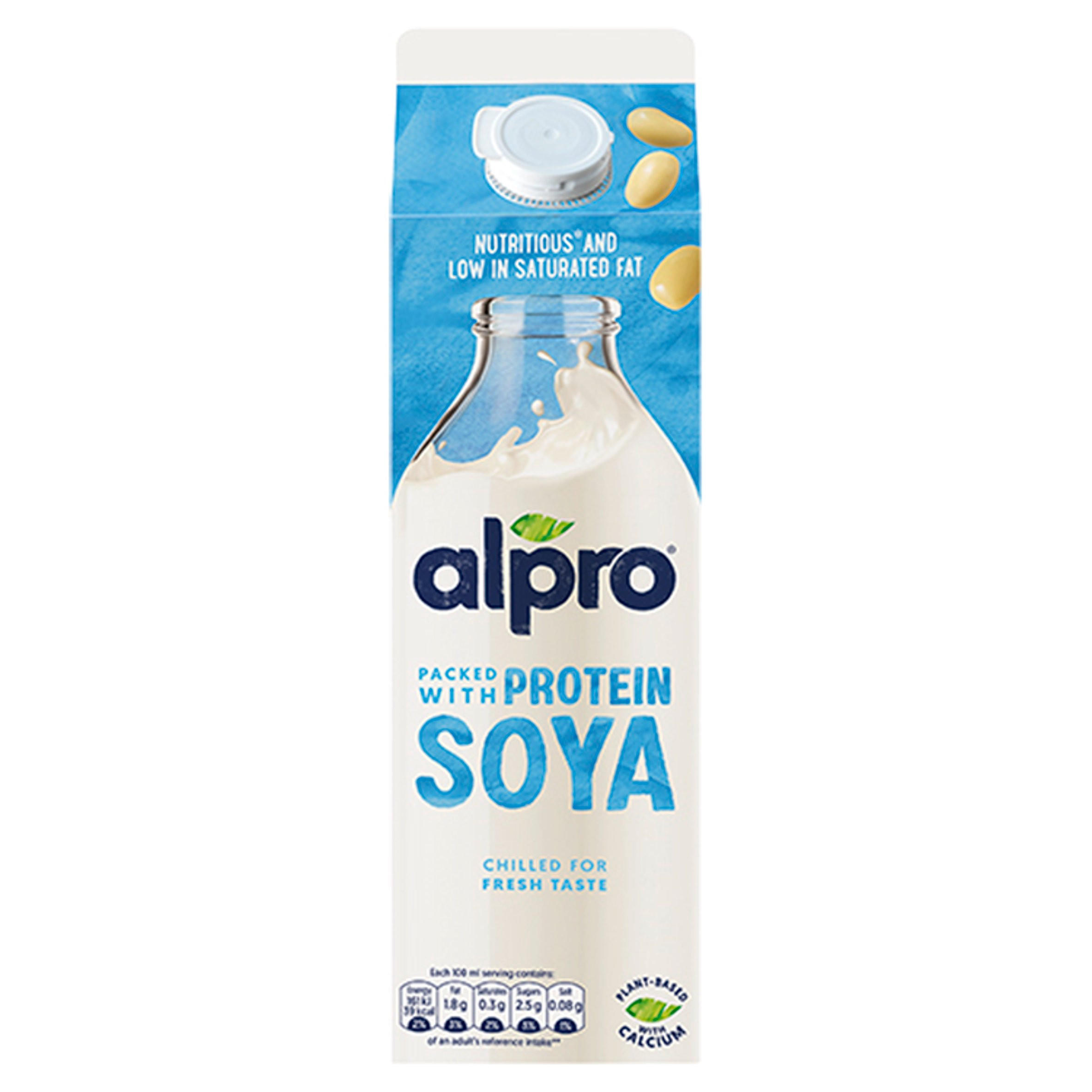 Alpro Packed with Protein Soya 1L, Milk, alpro proteine - okgo.net