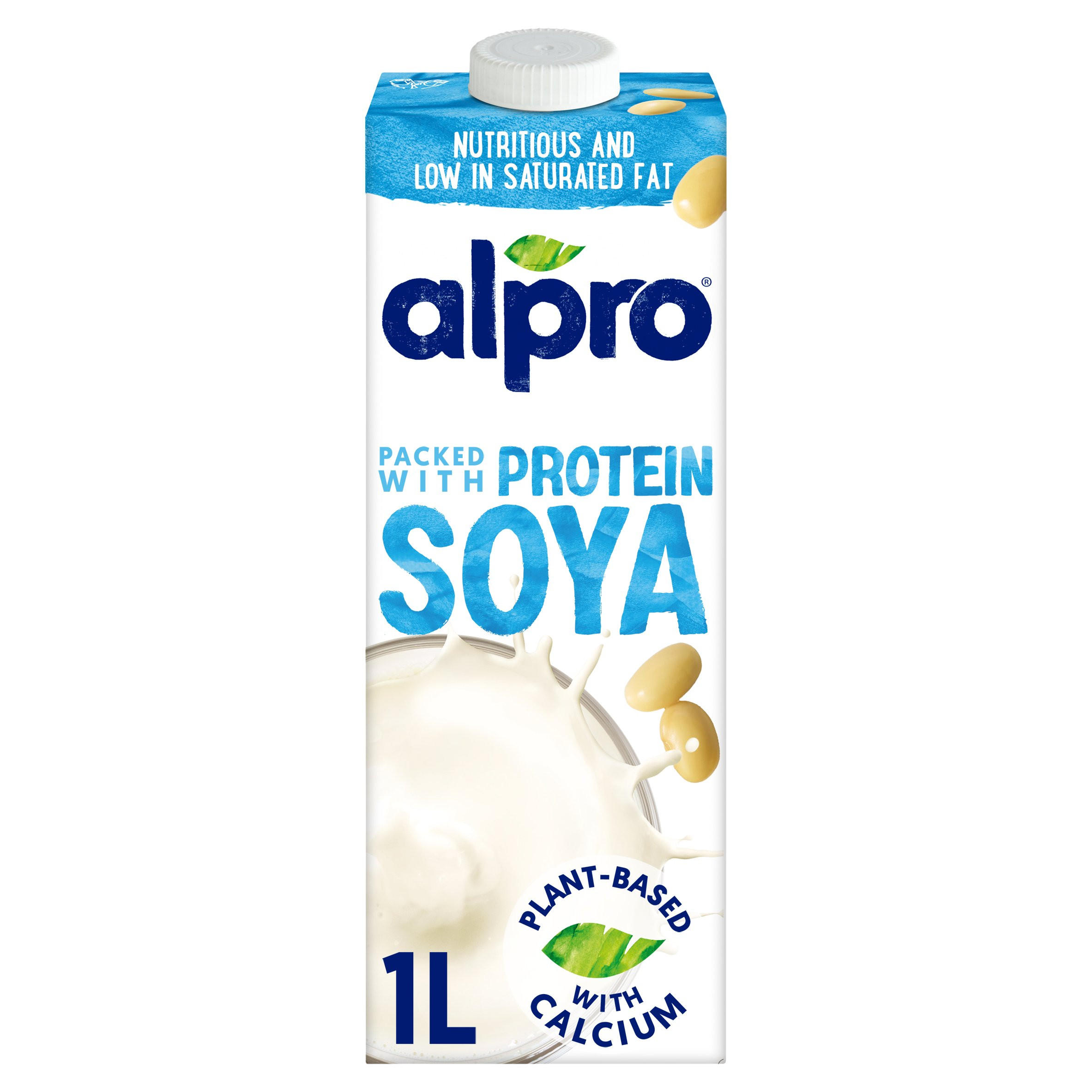 Alpro Protein Soya 1l Long Life Milk And Sugar Iceland Foods