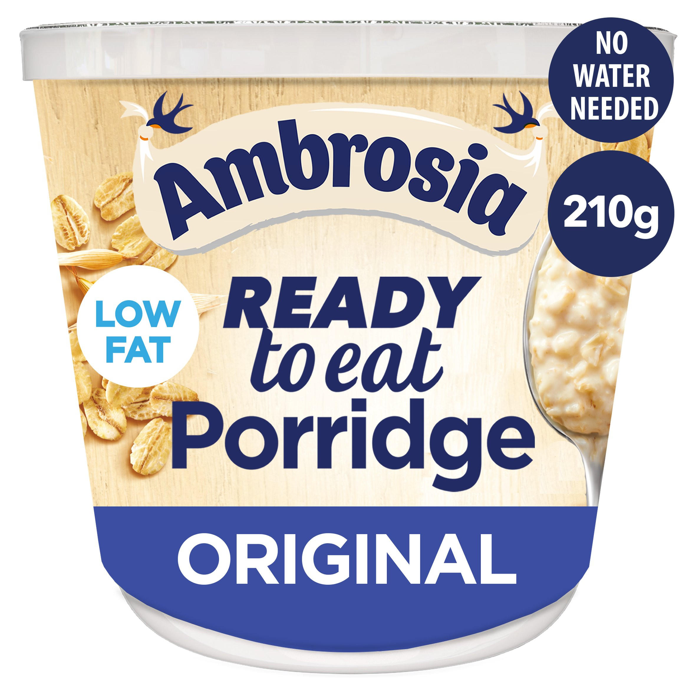 Ambrosia Porridge Original Ready to Eat 210g