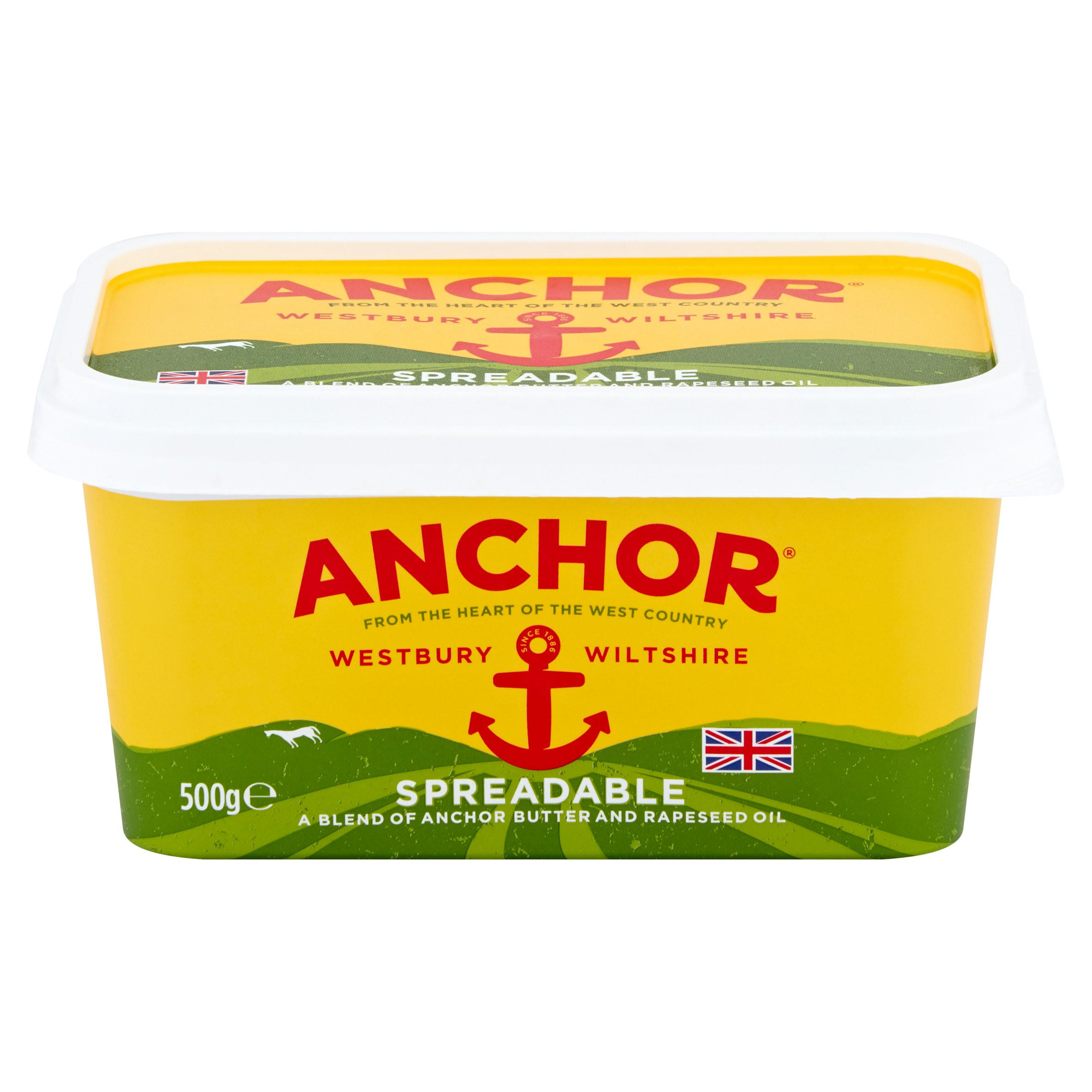 Anchor Spreadable 500g Butter & Margarine Iceland Foods