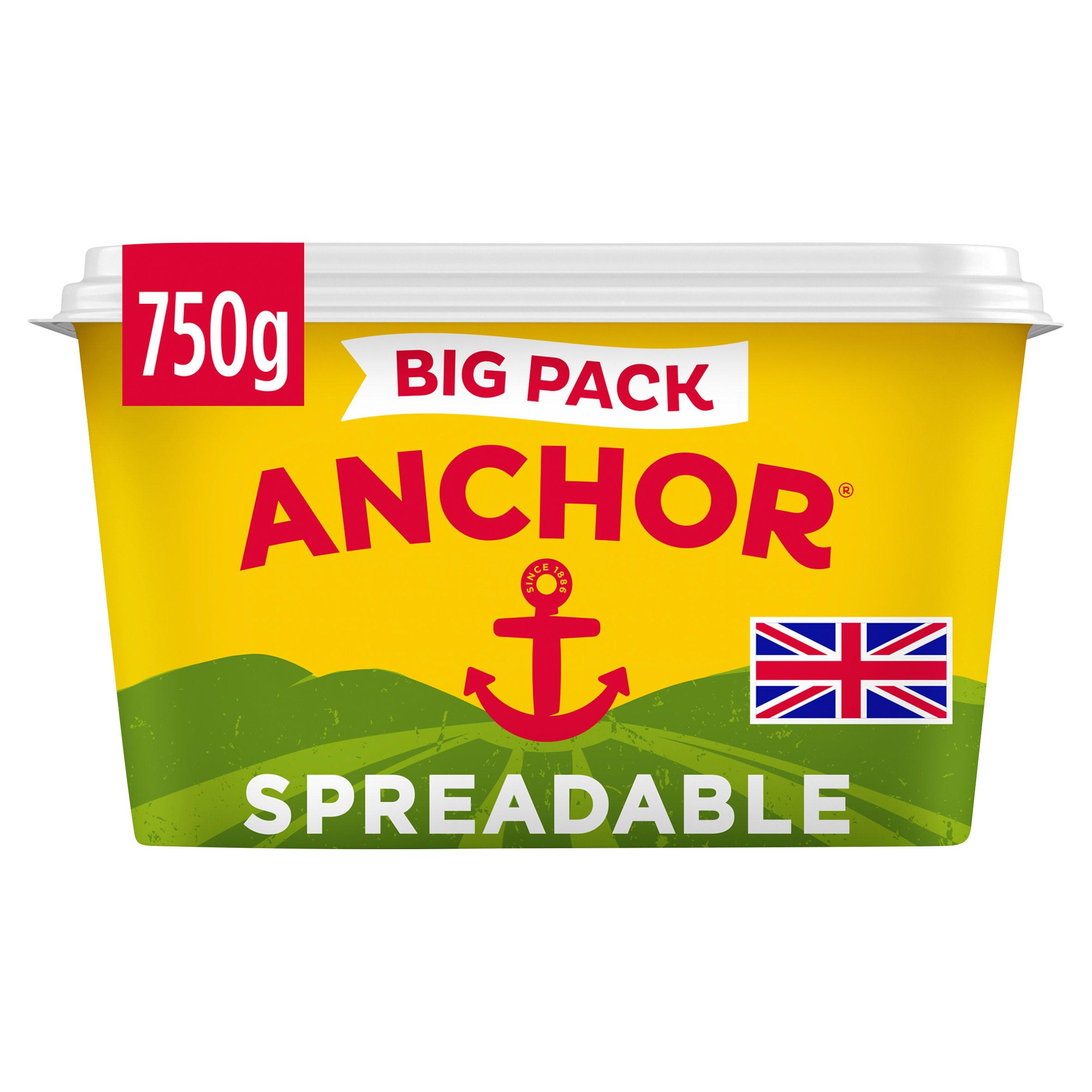 Anchor Spreadable 750g Butter & Margarine Iceland Foods