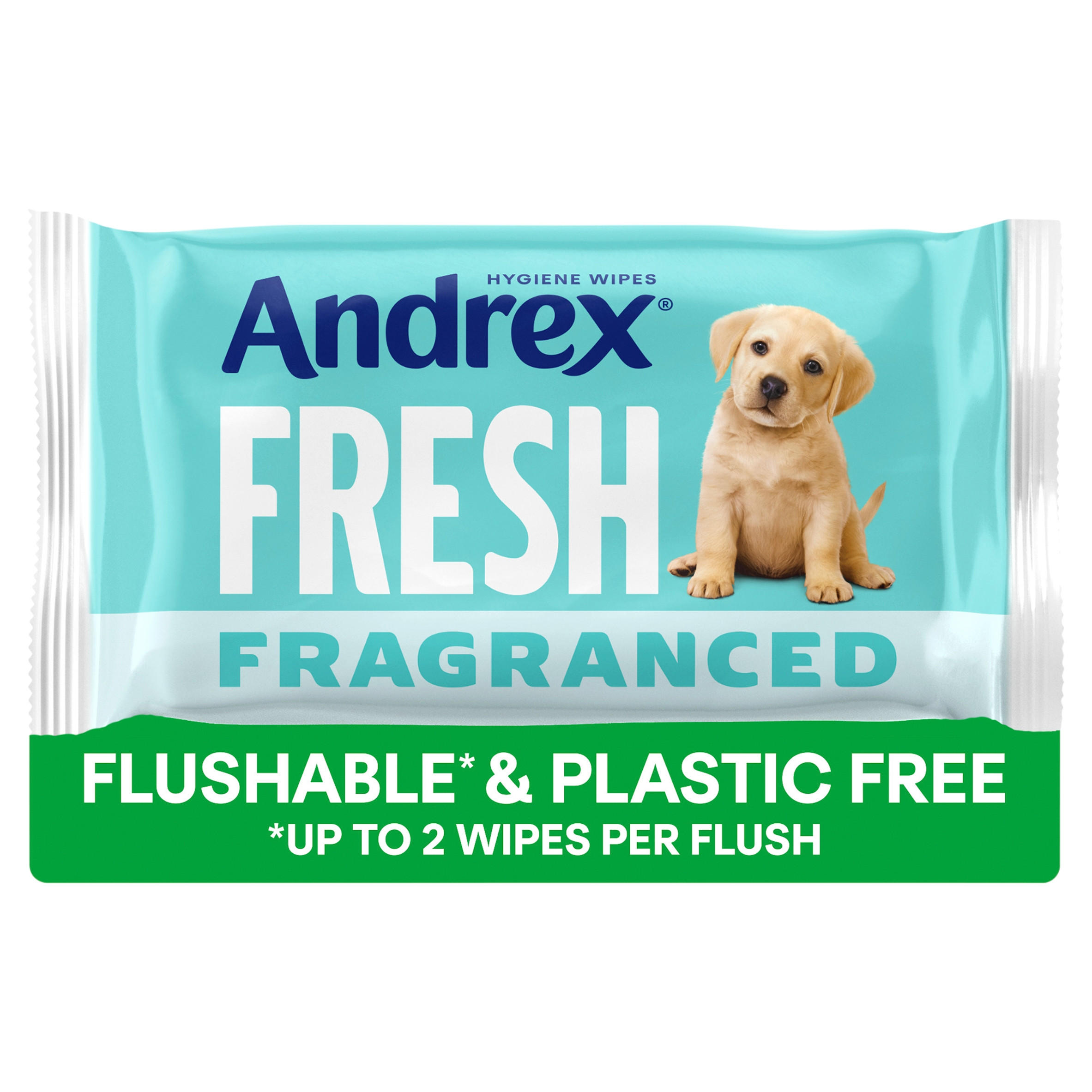 Andrex Fresh and Sensitive Flushable Hygiene Wipes