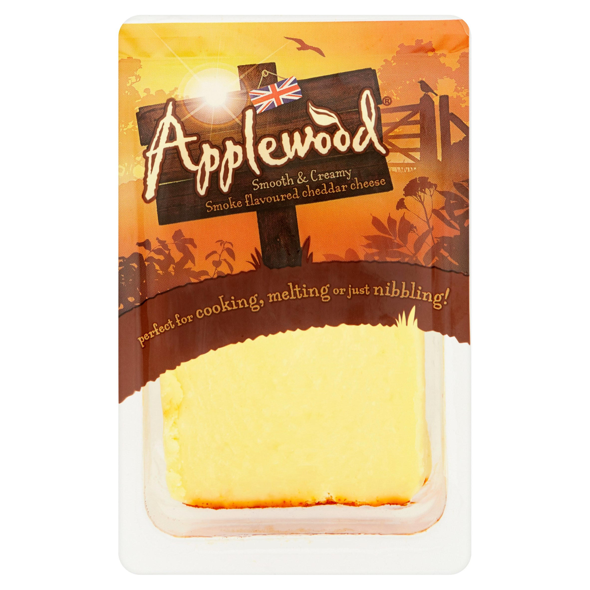 Applewood Smoked Flavoured Cheddar Cheese 185g | Speciality Cheese ...