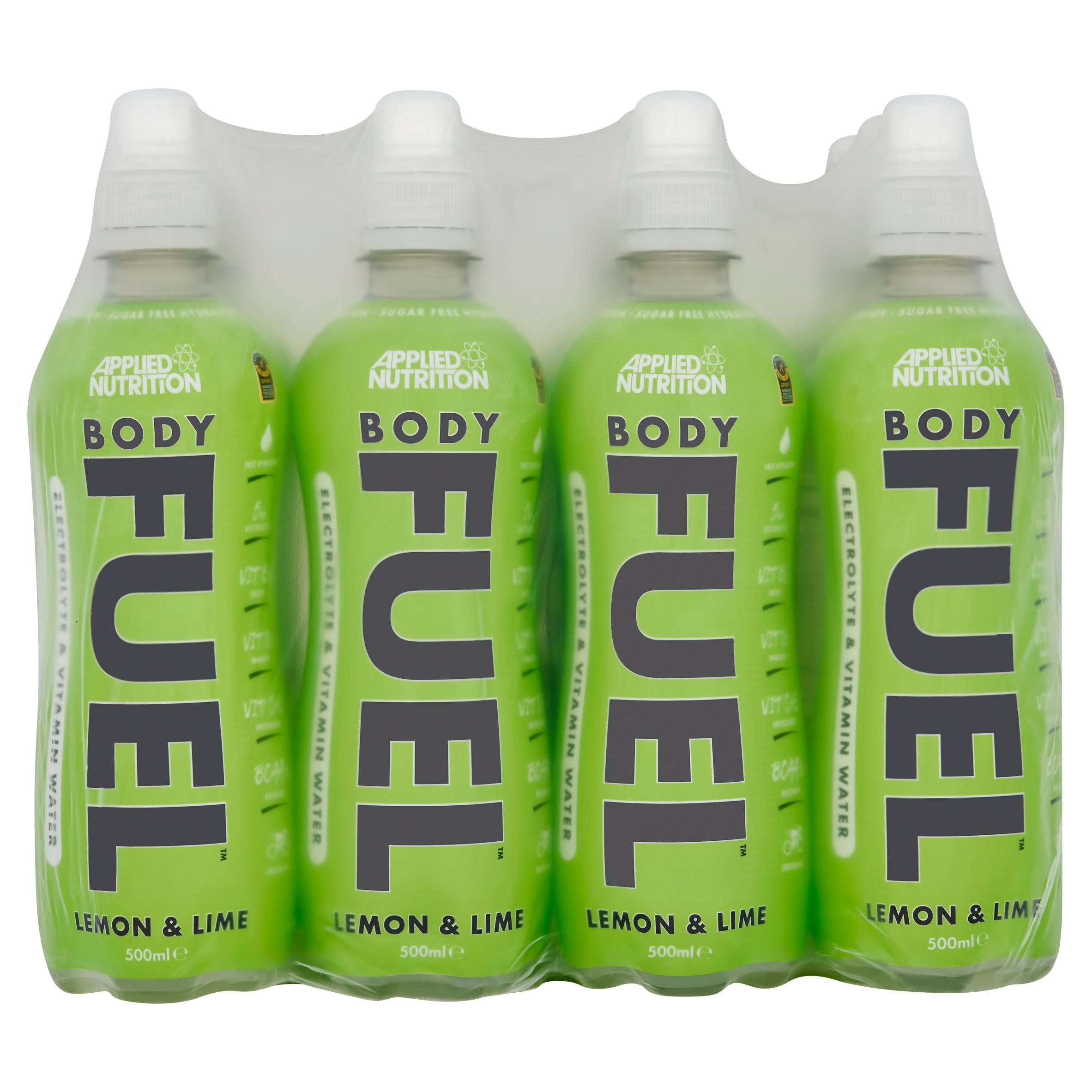Applied Nutrition Body Fuel Electrolyte & Vitamin Water Lemon & Lime 12