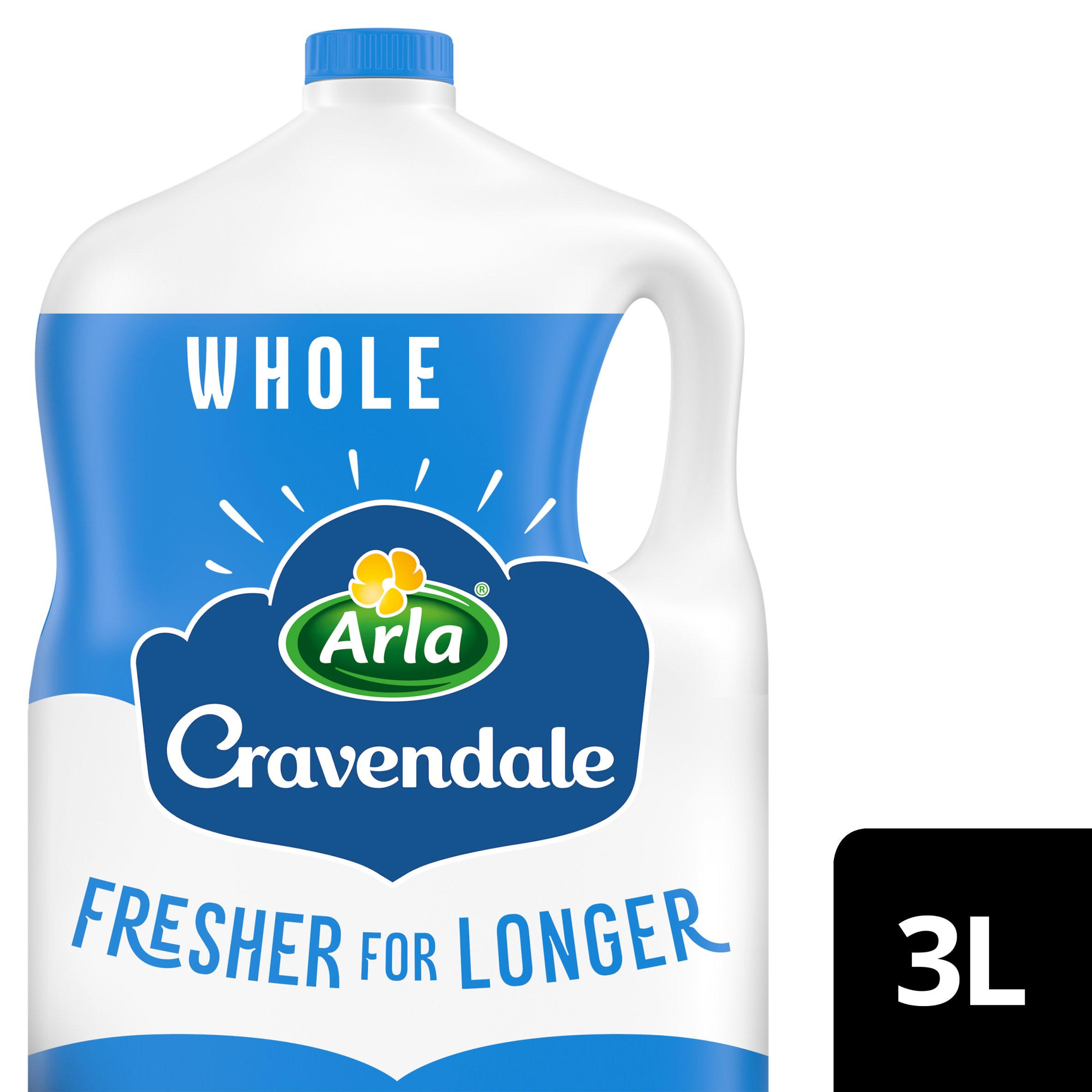 Arla Cravendale Filtered Fresh Semi Skimmed Milk 3L Fresher for Longer
