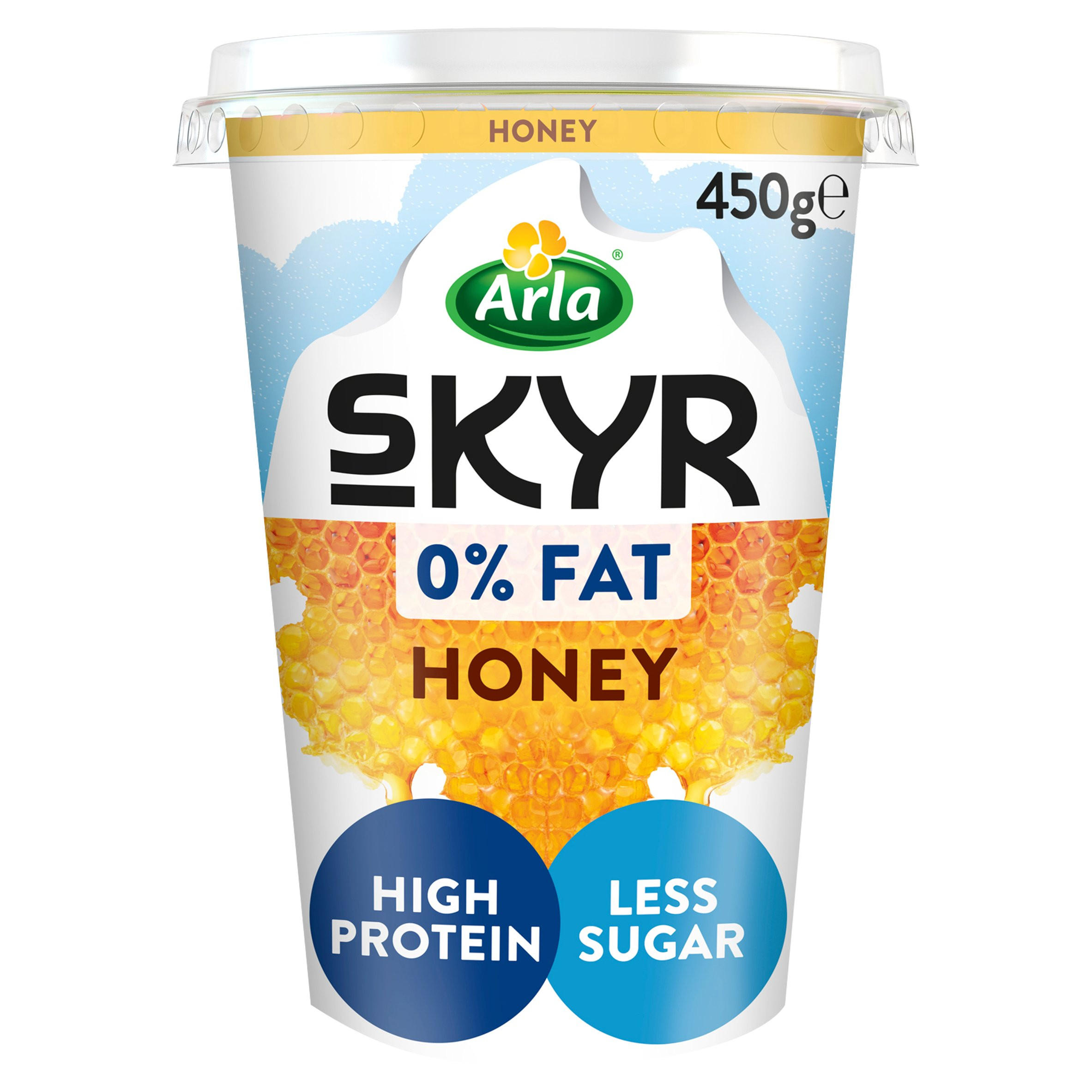 | Low Skyr Icelandic Style Yogurt | Yogurt Arla Iceland Fat Foods & 450g Fat Honey Free