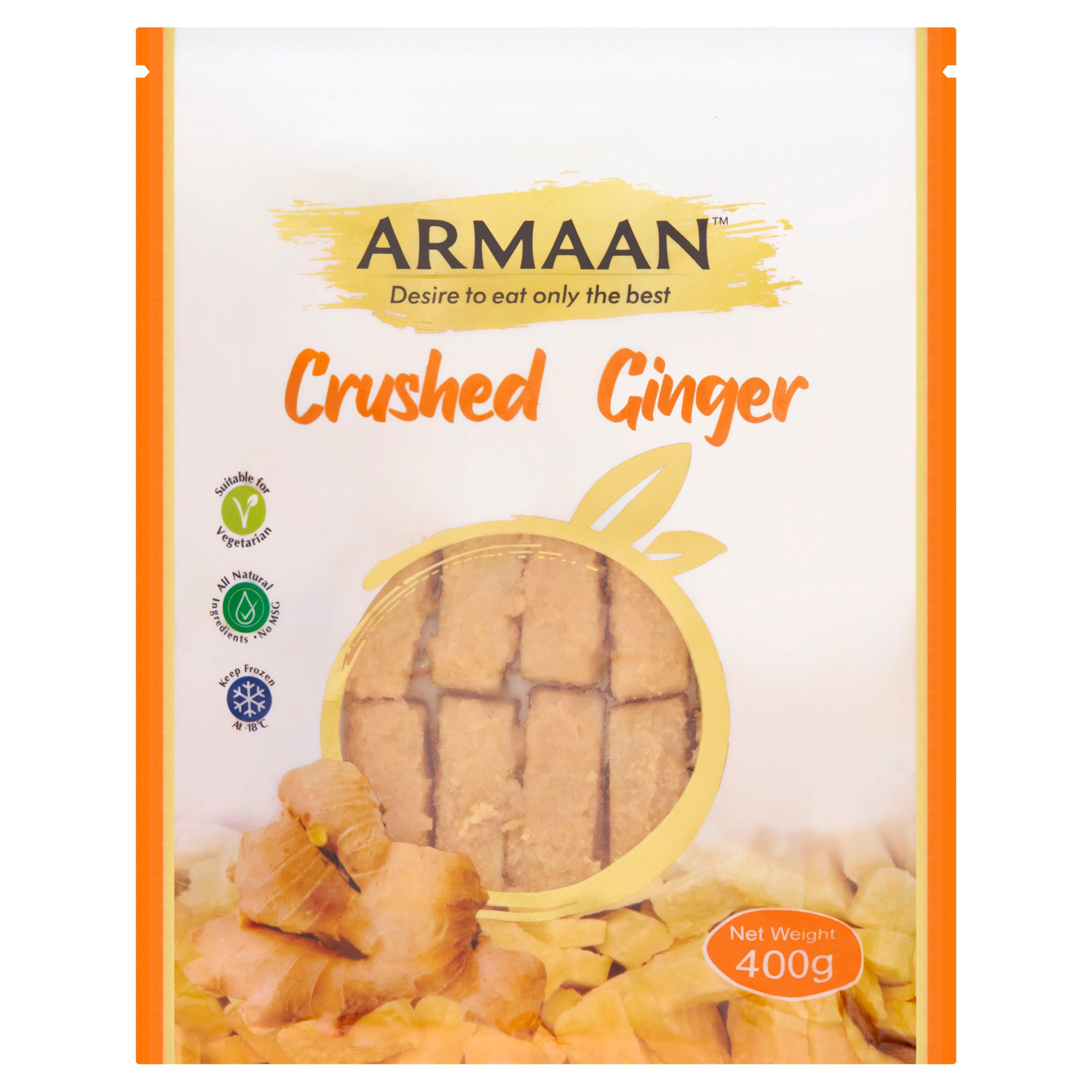 Armaan Crushed Ginger 400g | Halal | Iceland Foods