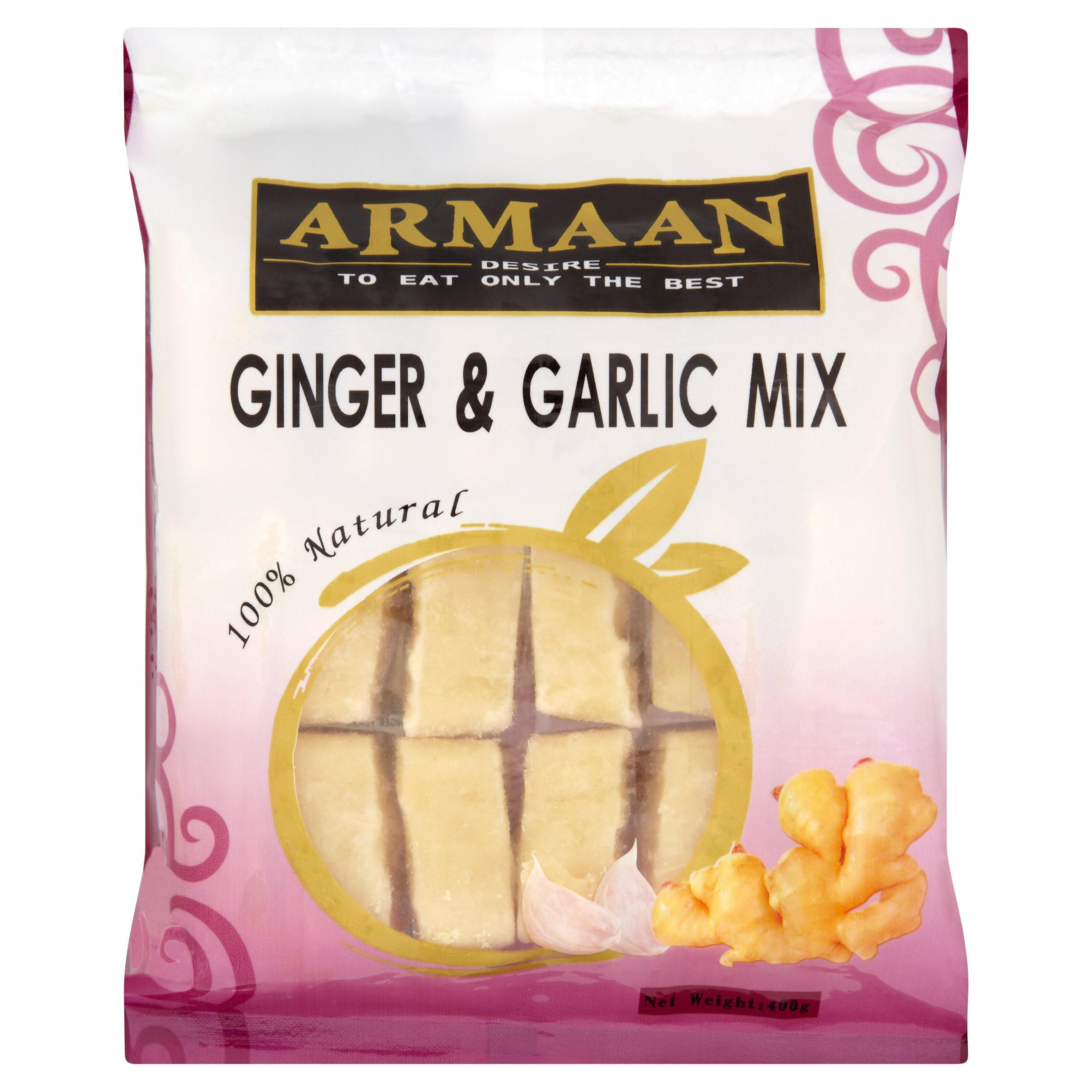 Armaan Ginger & Garlic Mix 400g Herbs Iceland Foods