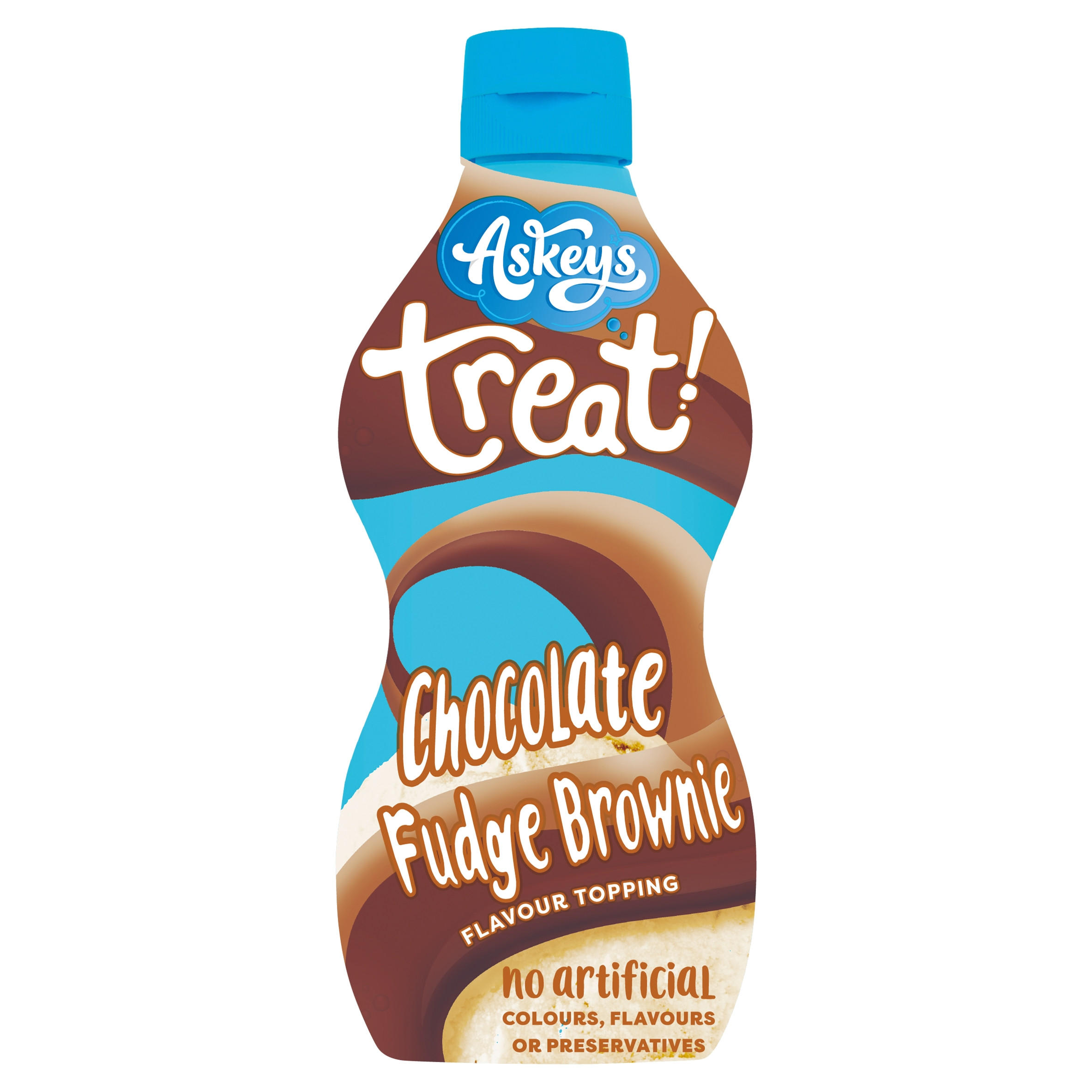 Askey's Treat! Limited Edition Chocolate Fudge Brownie Flavour Topping