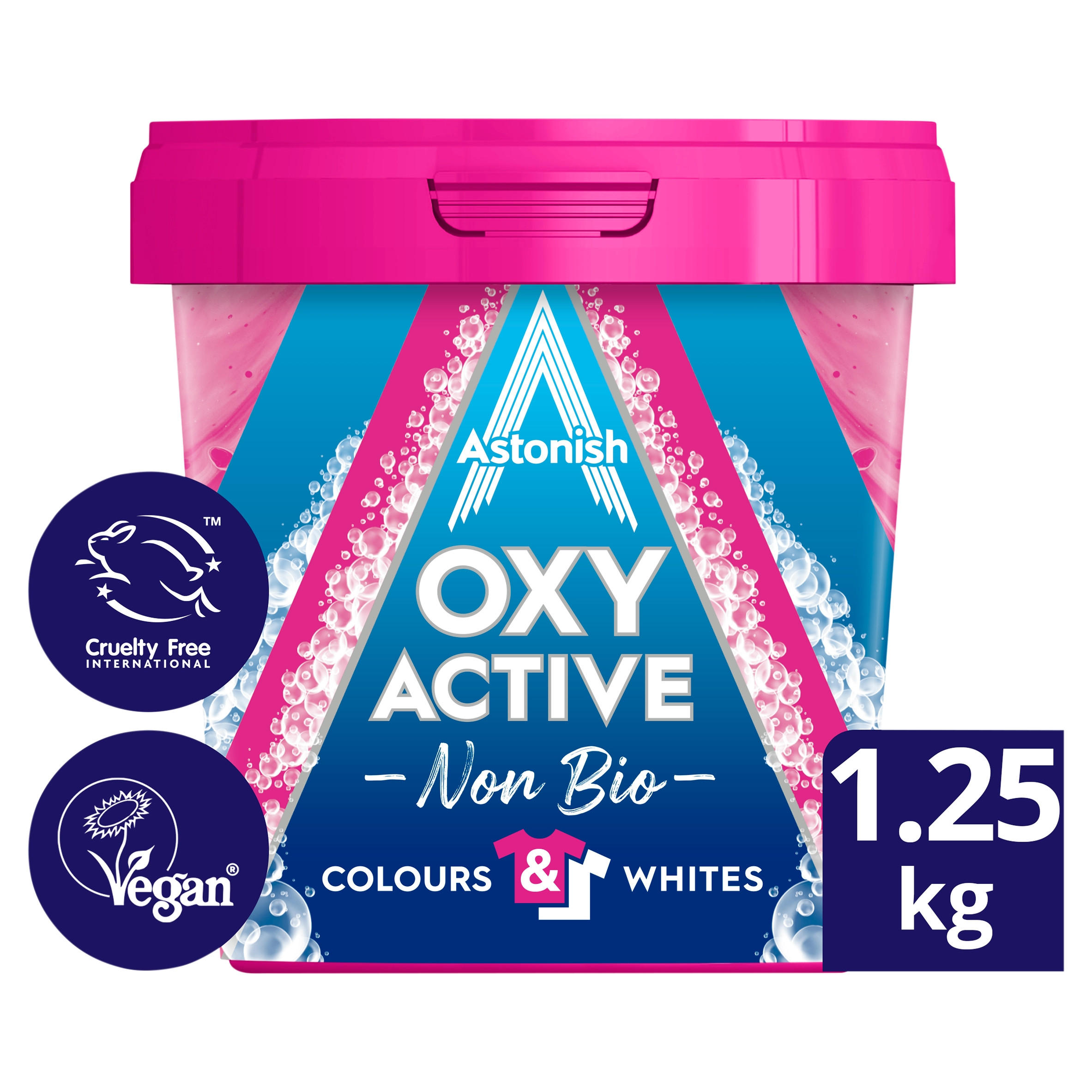 Astonish Oxy Active Non Bio Stain Remover 1.25kg
