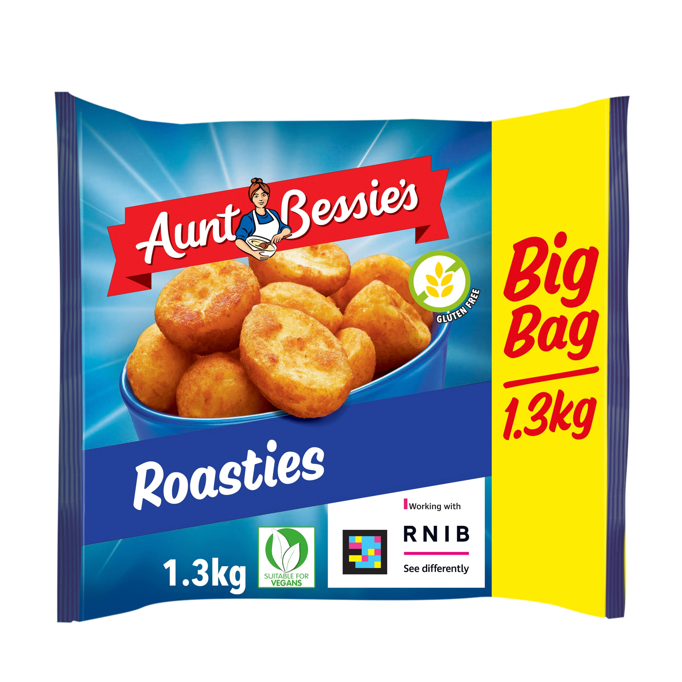 Aunt Bessies Crispy And Fluffy Roasties 1 3kg Potatoes Iceland Foods