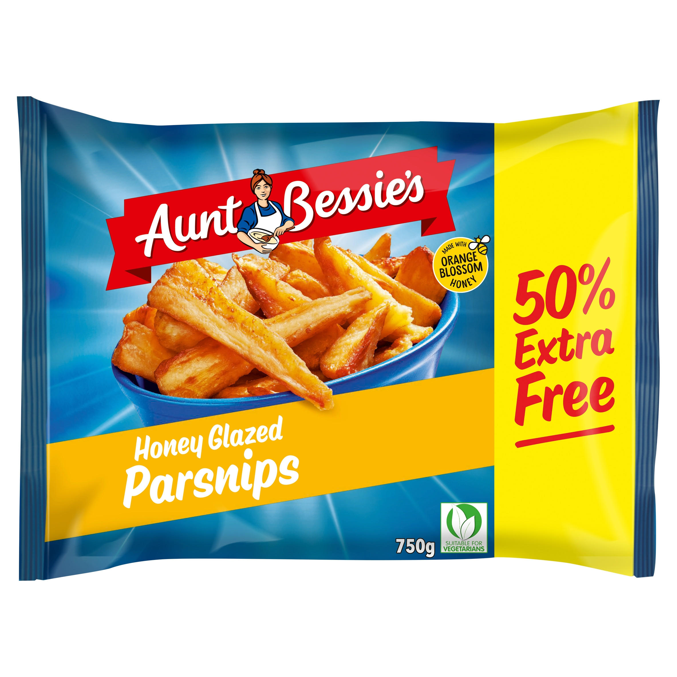 Aunt Bessie's Honey Glazed Parsnips 750g Vegetables Iceland Foods