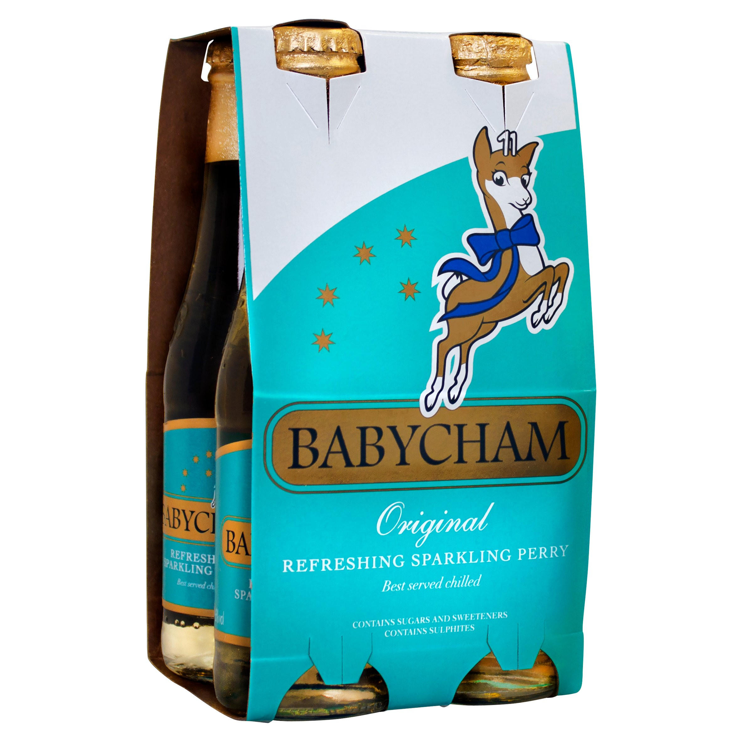 Babycham Original Refreshing Sparkling Perry 4 x 20cl | Alcopops ...