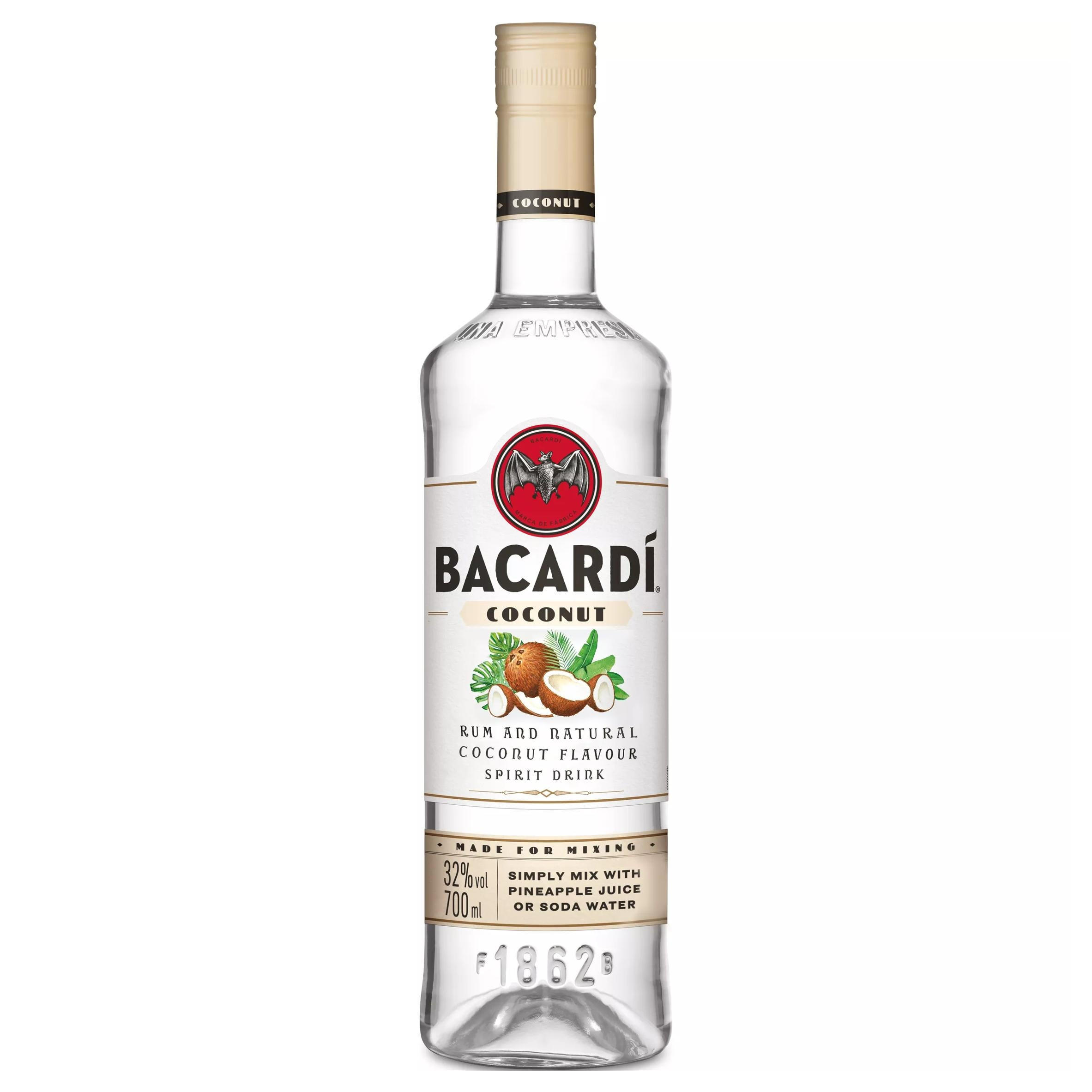 BACARDÍ Coconut Rum Flavoured Spirit Drink, 70cl | Spirits & Pre-Mixed ...