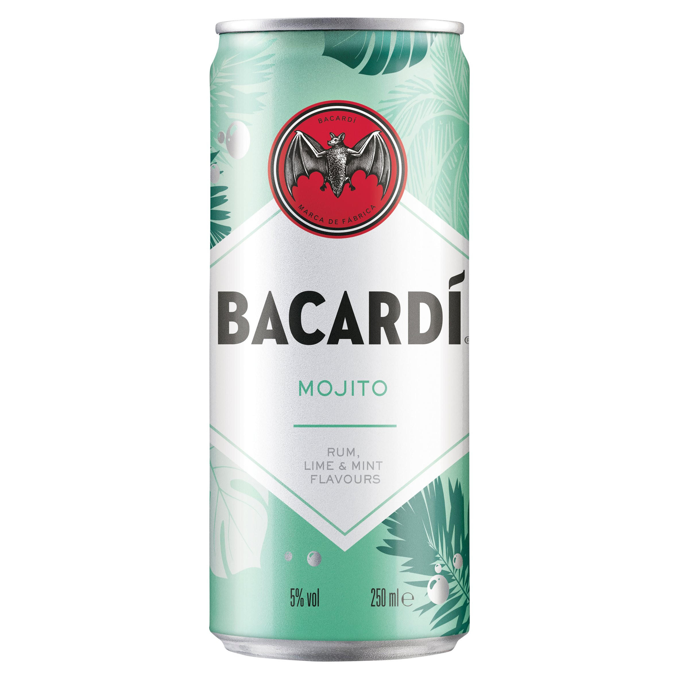 Bacardí Mojito 250ml Spirits & PreMixed Iceland Foods