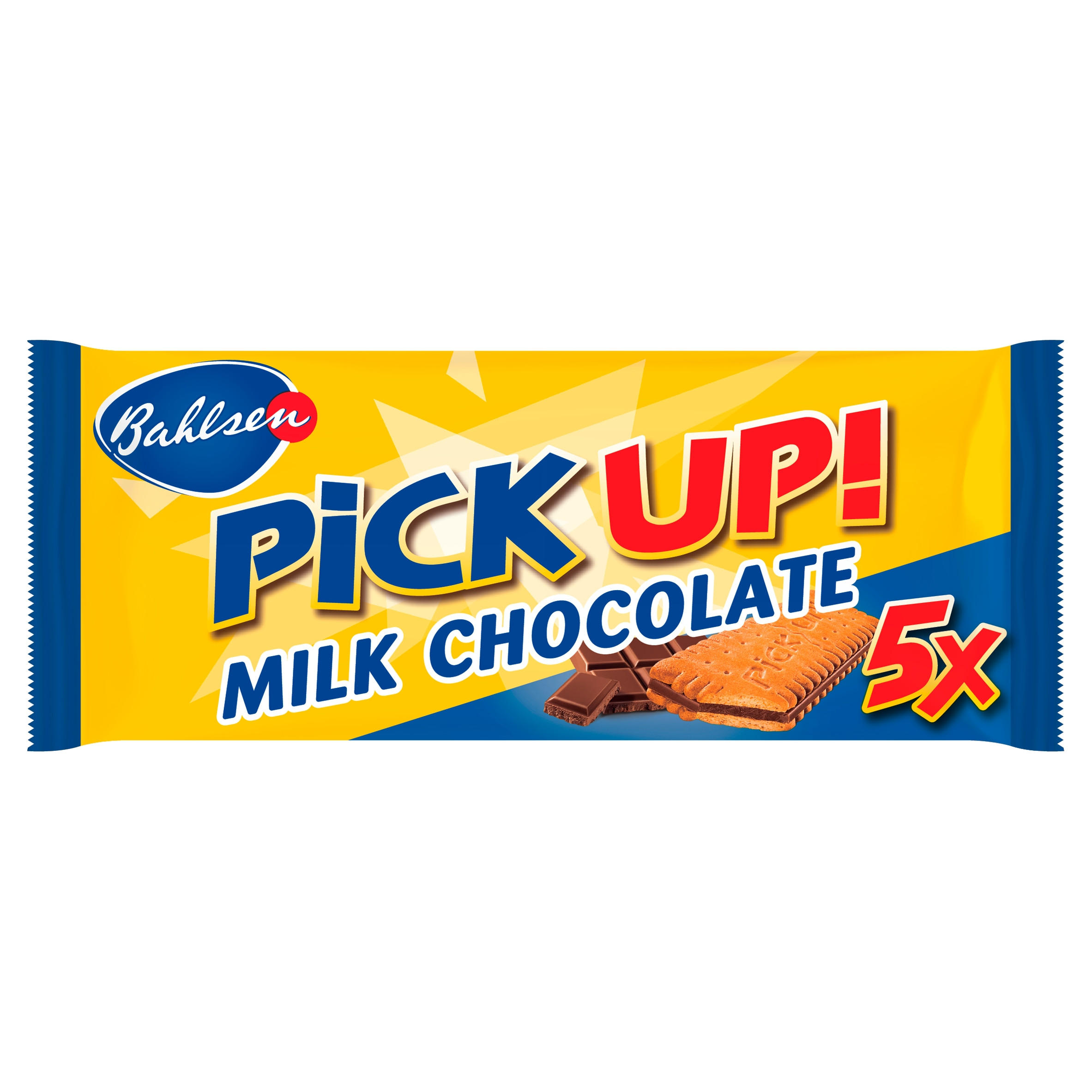 Bahlsen Pick Up! Milk Chocolate 5 x 28g (140g), Multipack Biscuits