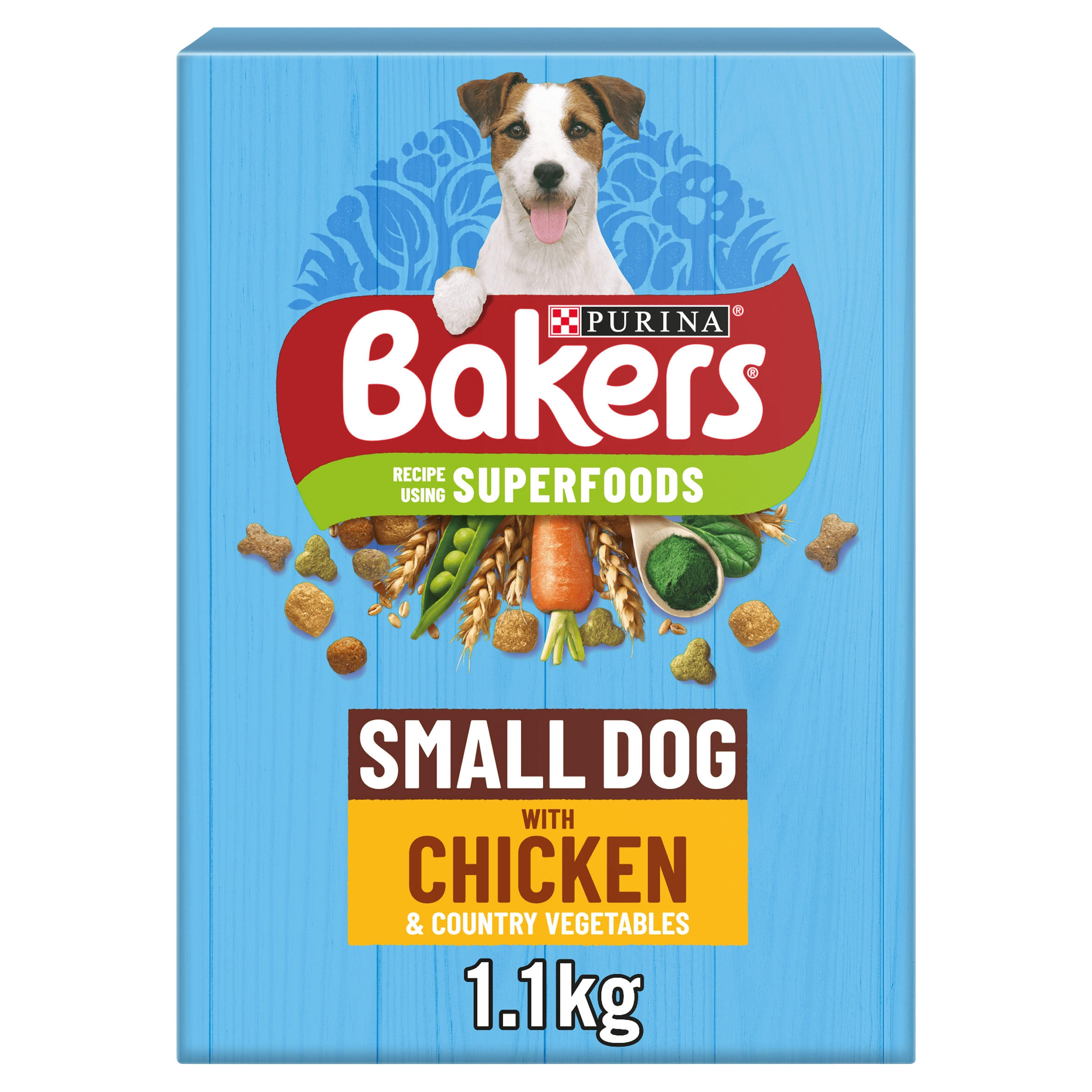 Bakers Small Dog with Tasty Chicken & Country Vegetables 1.1kg Dog