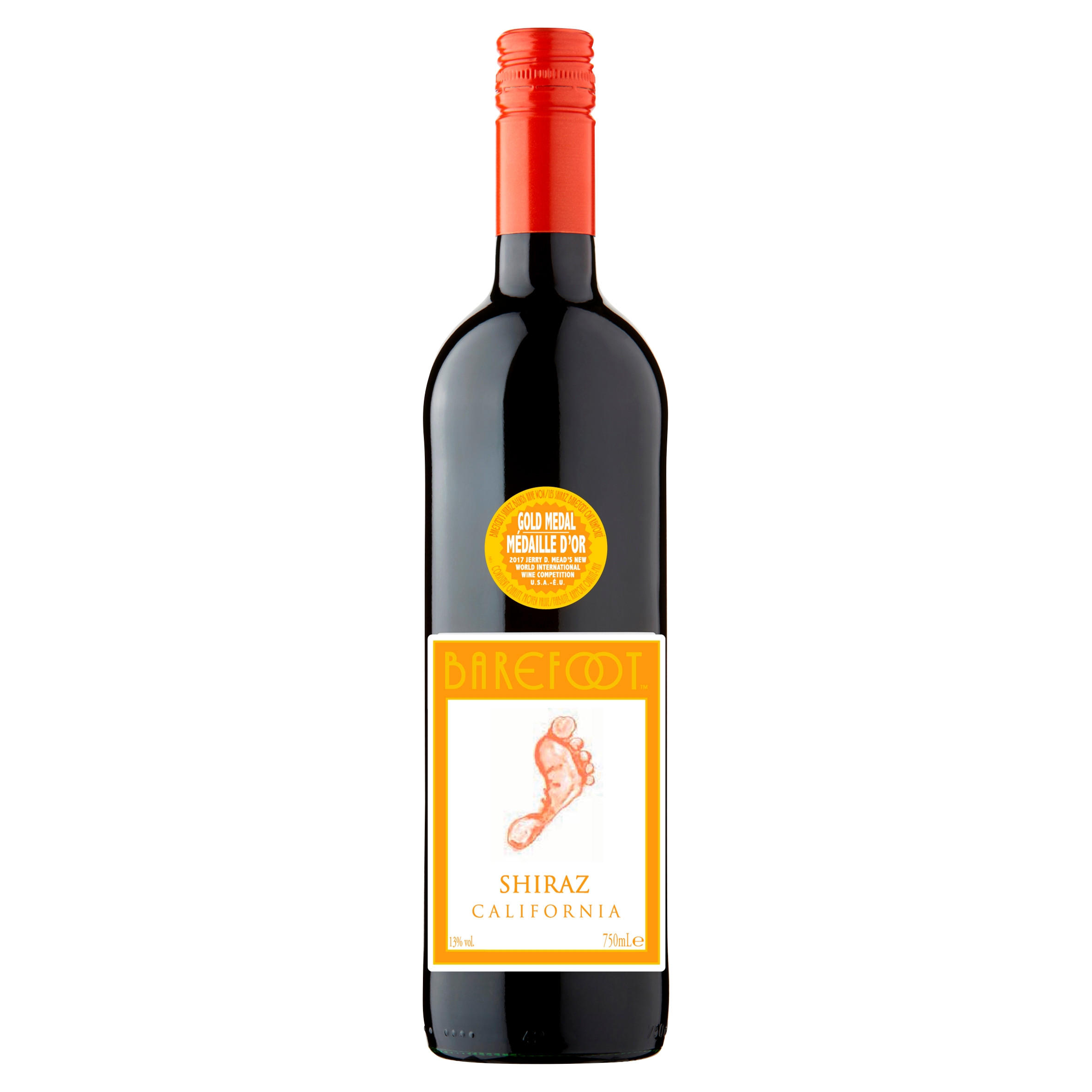 Barefoot Shiraz Red Wine 750ml Red Wine Iceland Foods