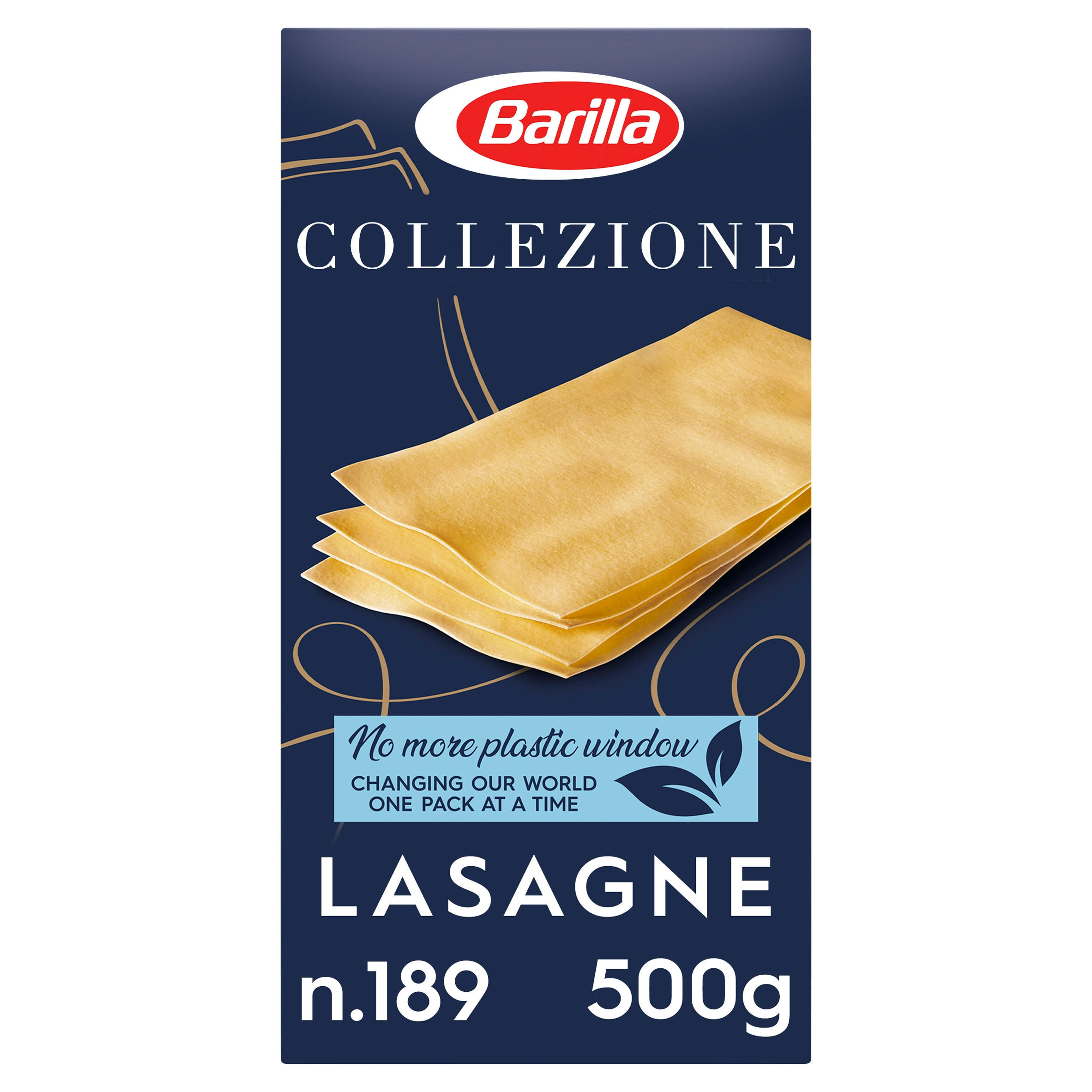 Barilla Collezione Lasagne N. 189 500g | Pasta | Iceland Foods