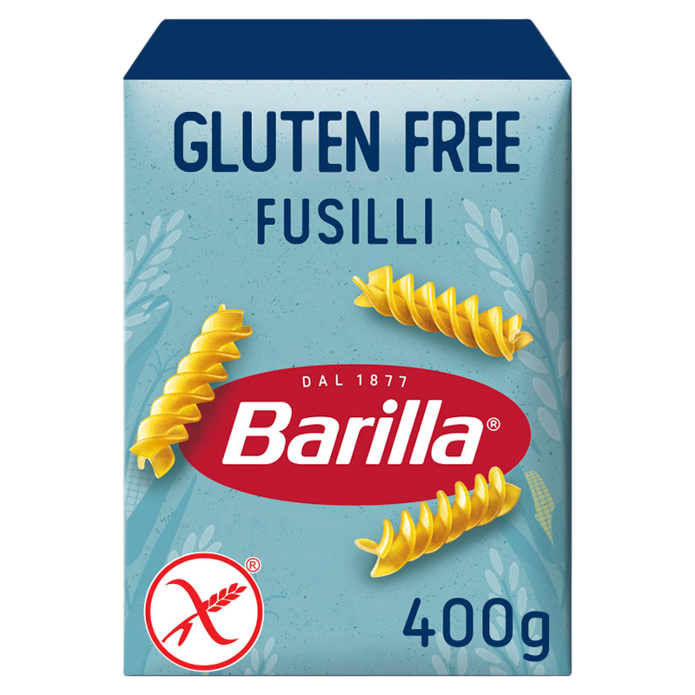 Barilla Pasta Gluten Free Fusilli 400g, folic acid free