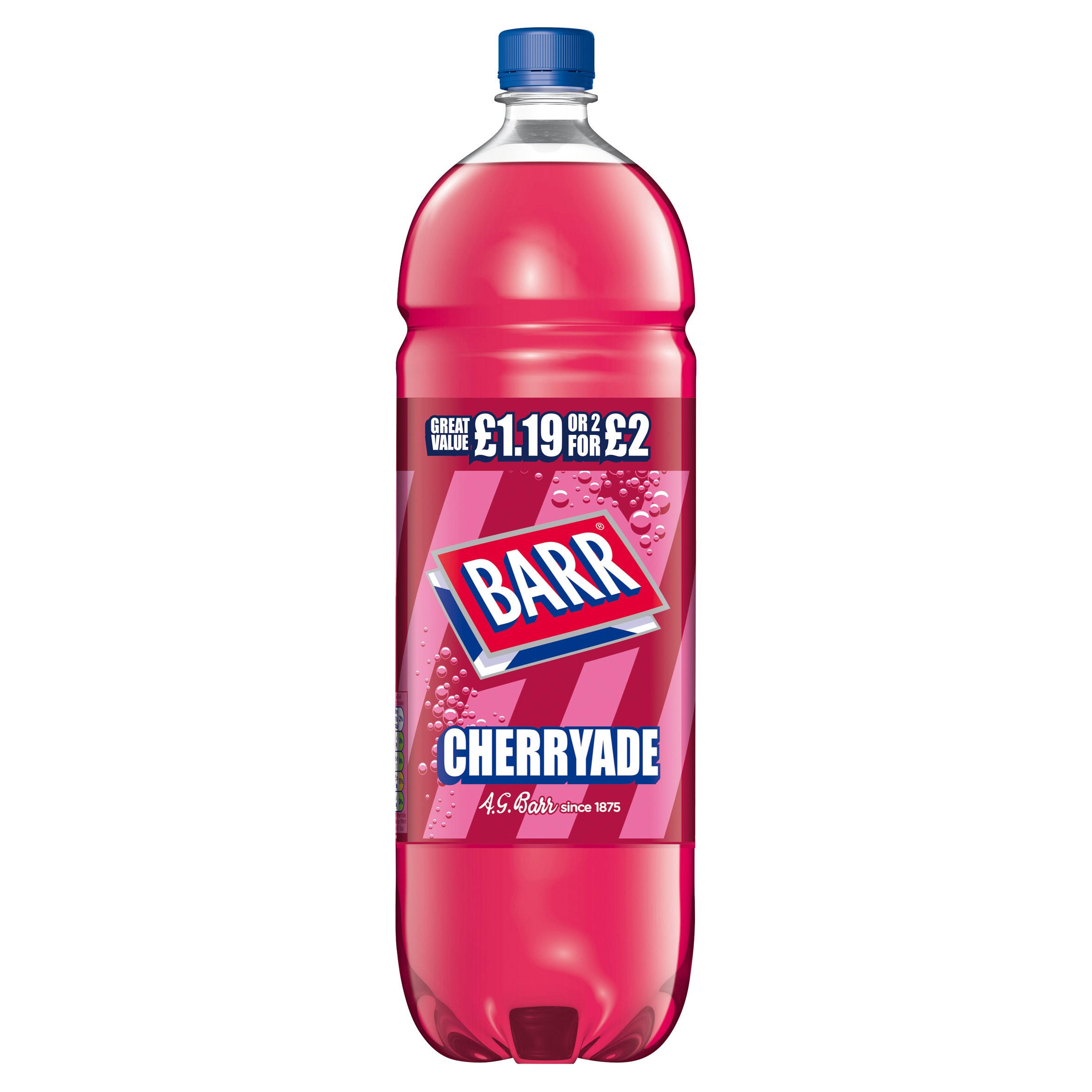 Barr Cherryade 2L Bottle Orange and Fruit Flavoured Iceland Foods