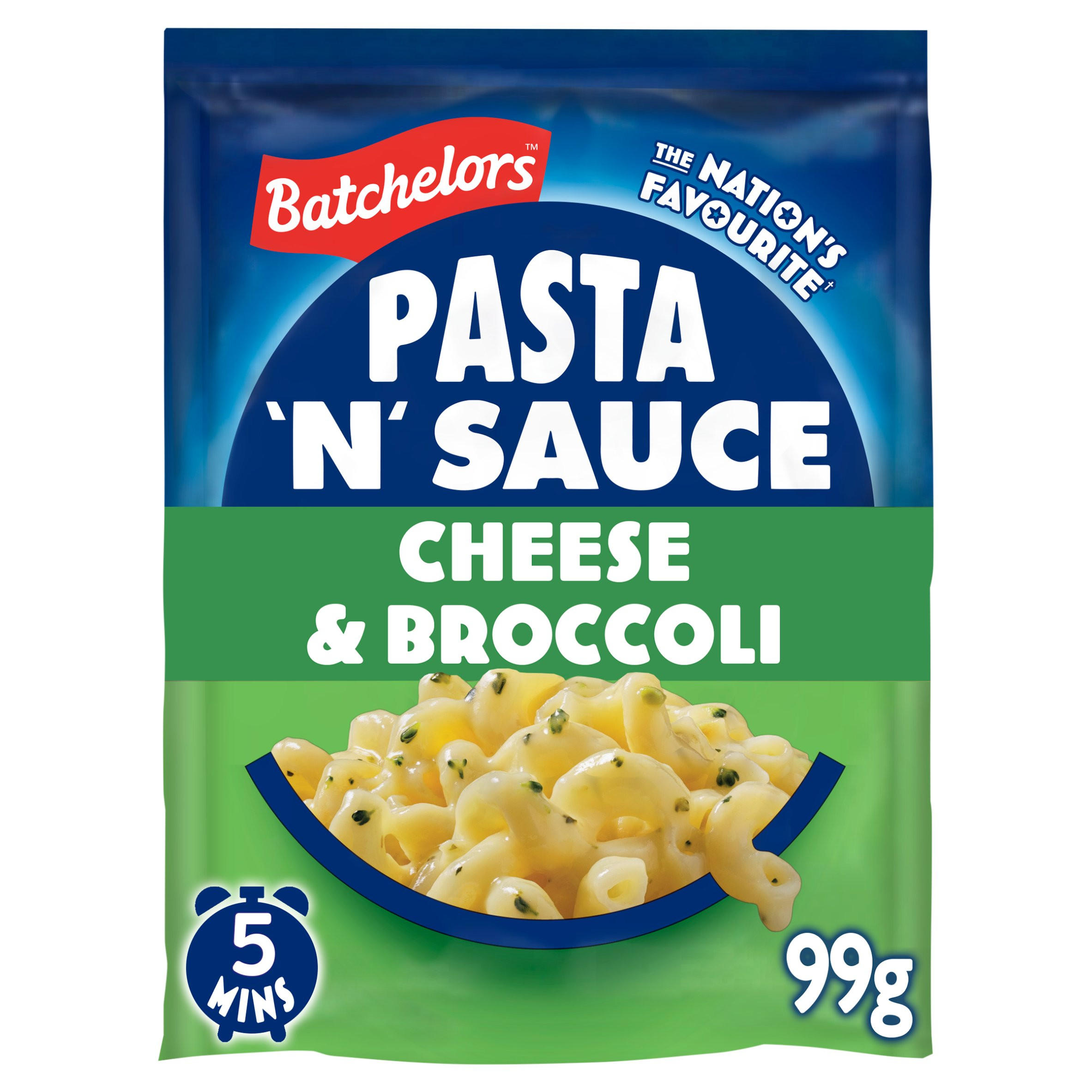 Batchelors Pasta 'n' Sauce Cheese & Broccoli Pasta Sachet 99g