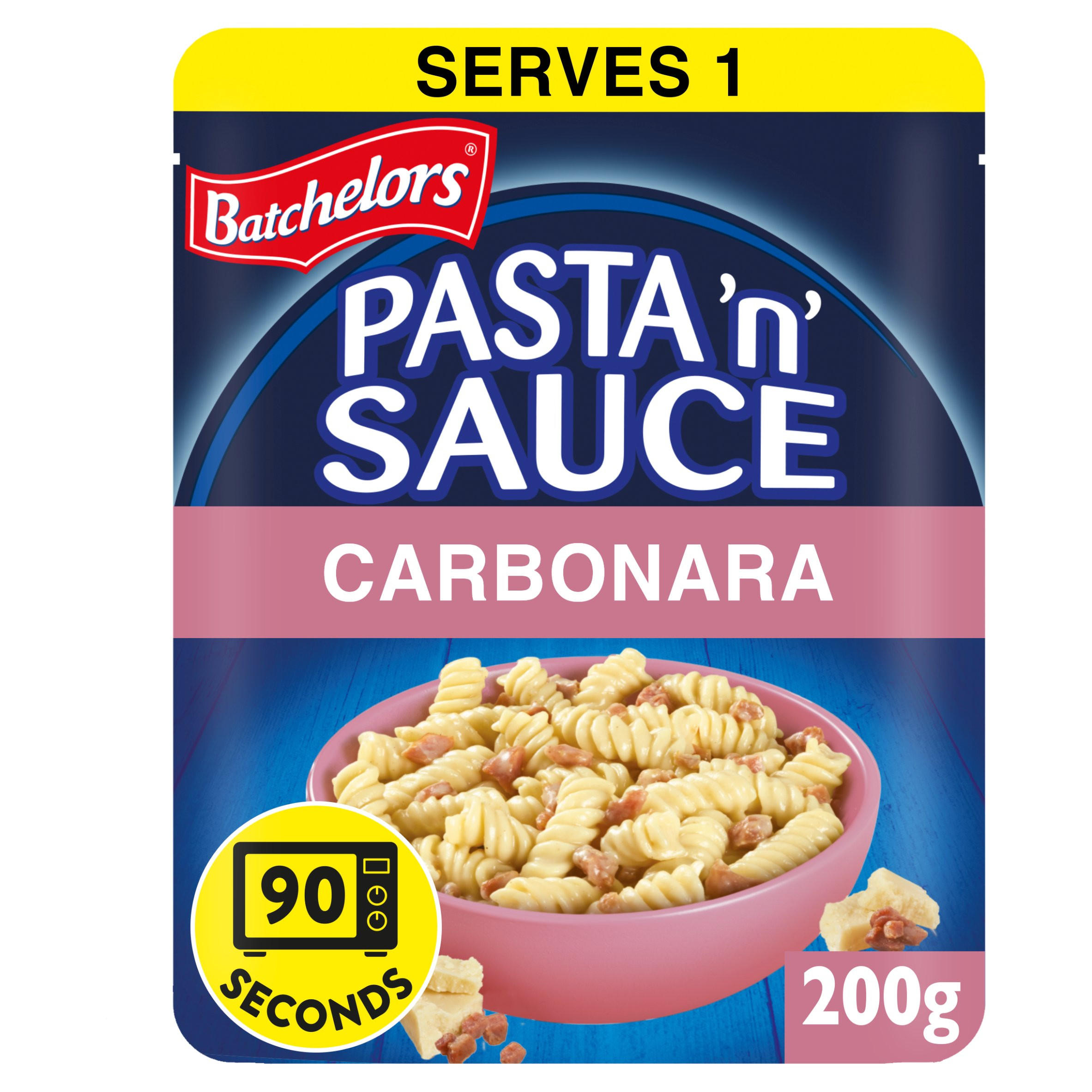 Batchelors Pasta N Sauce Microwave Ready Meal Tomato and Basil Pasta