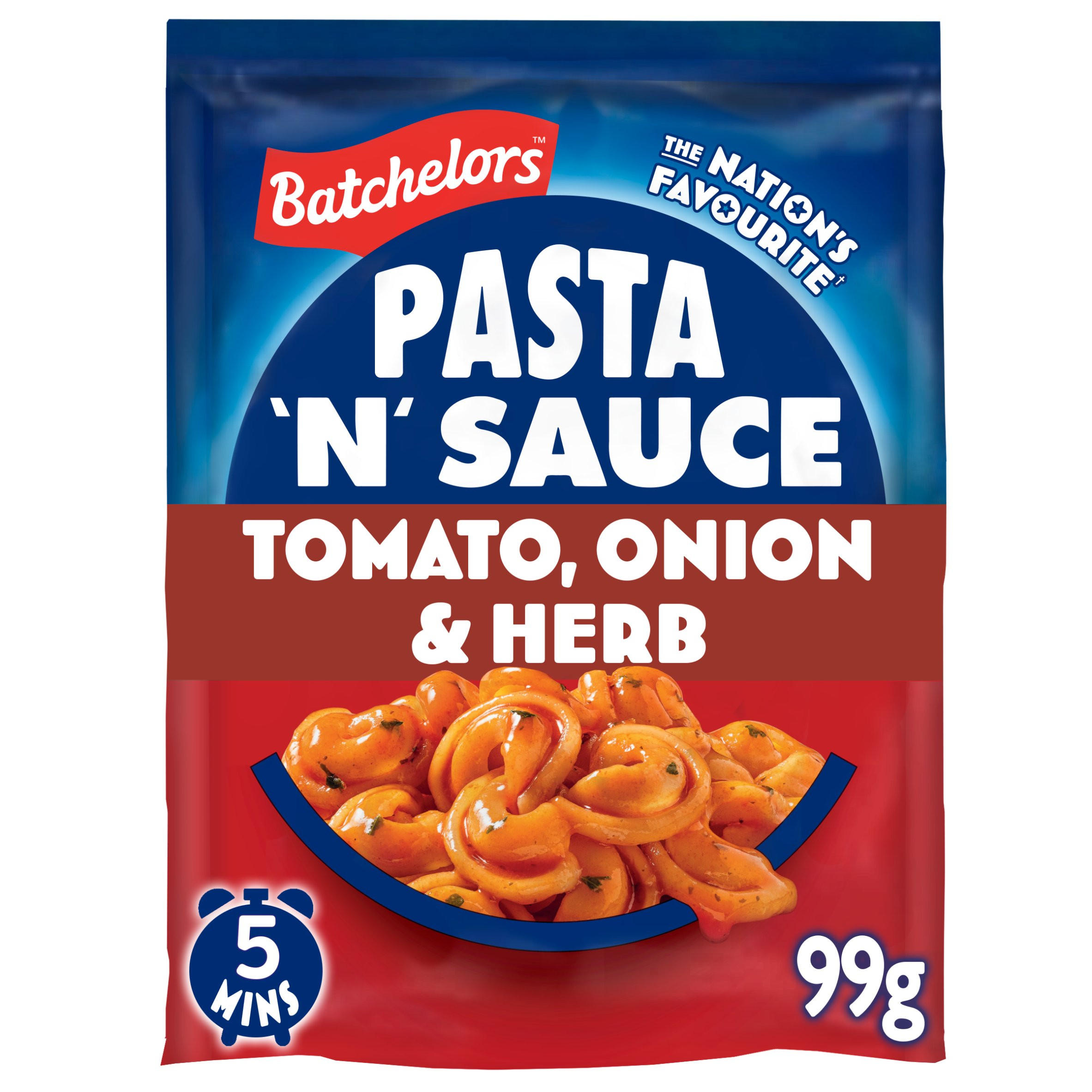 Batchelors Pasta 'n' Sauce - Tomato, Onion & Herb 99g