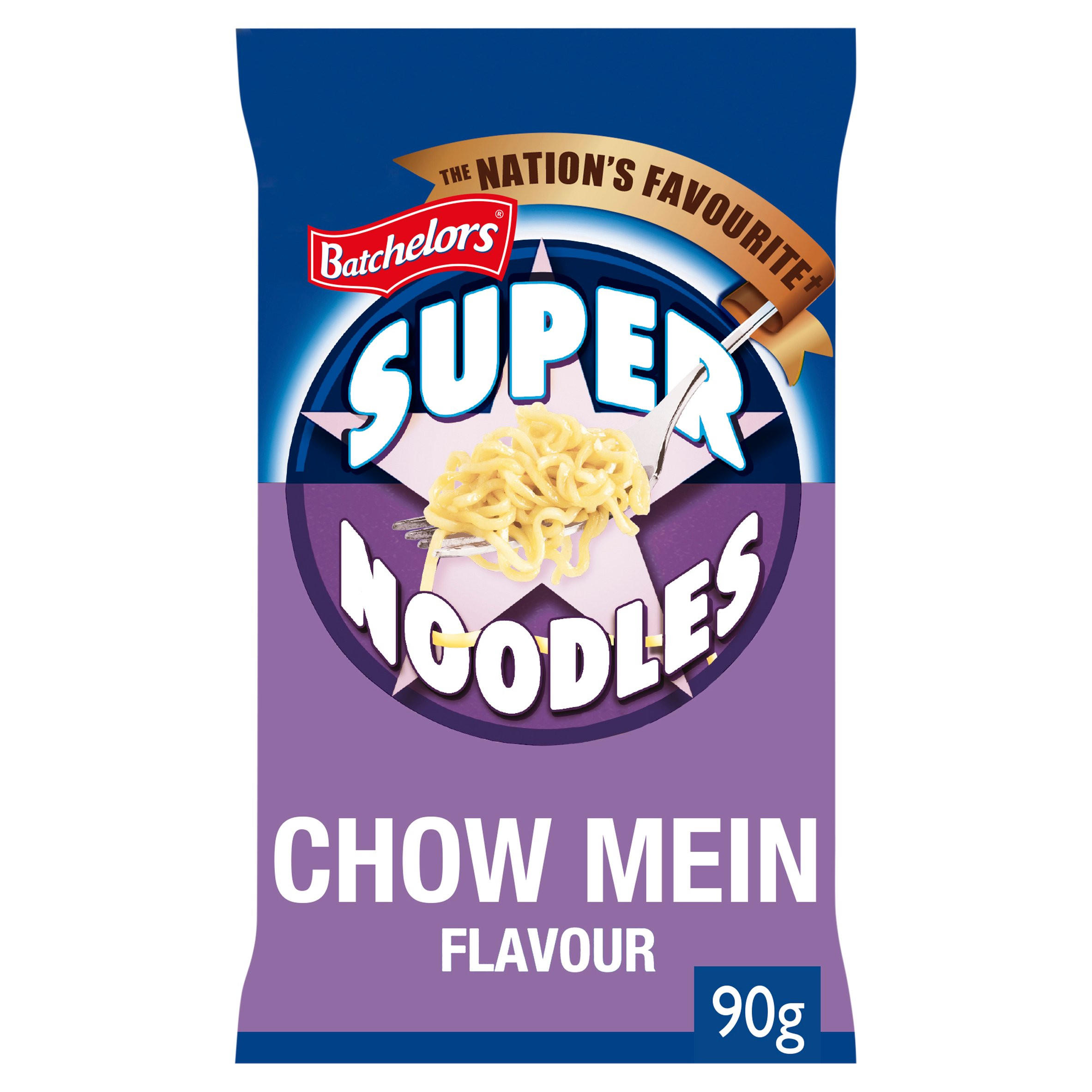 Batchelors Super Noodles Curry Flavour Noodle Block 90g
